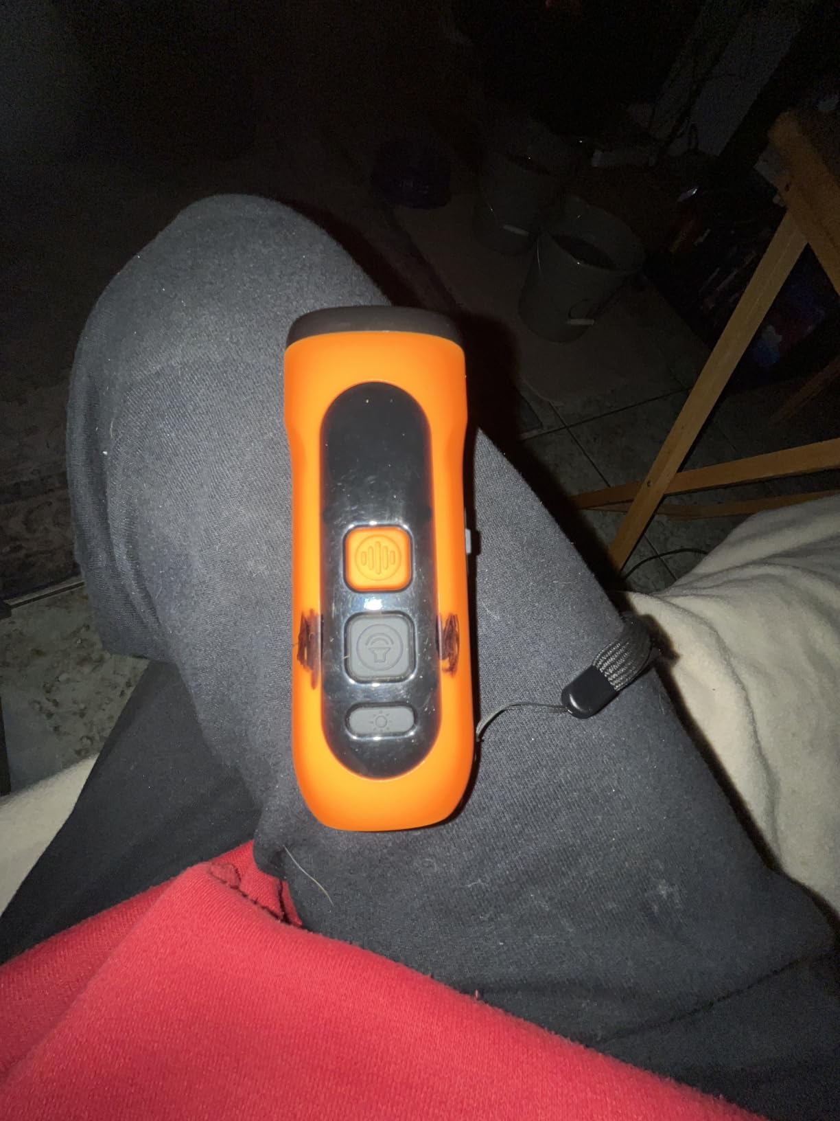 Dog Bark Deterrent Devices Anti Barking Device for Dogs Ultrasonic Bark Stopper Portable Dog Training Tool Indoor Outdoor Up to 50ft Correct Bad Behavior of Own or Neighbor's Dog (Orange) customer photo 2