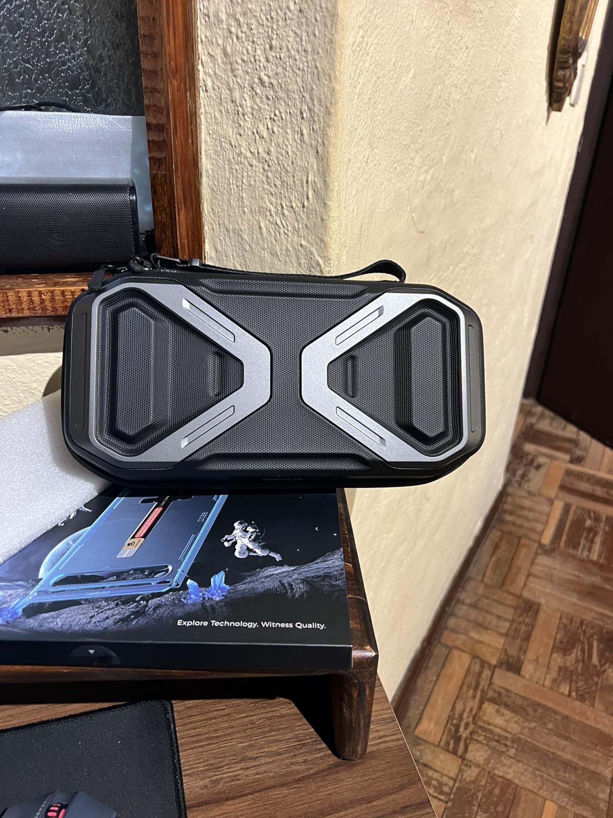 SUPCASE Pro Edition for Nintendo Switch 2 Carrying Case 2025, [12 Game Card Storage] [Military-Grade Protection] Spacious Portable Hard Shell Travel Bag for Switch 2 Console & Accessories, Black customer photo 1