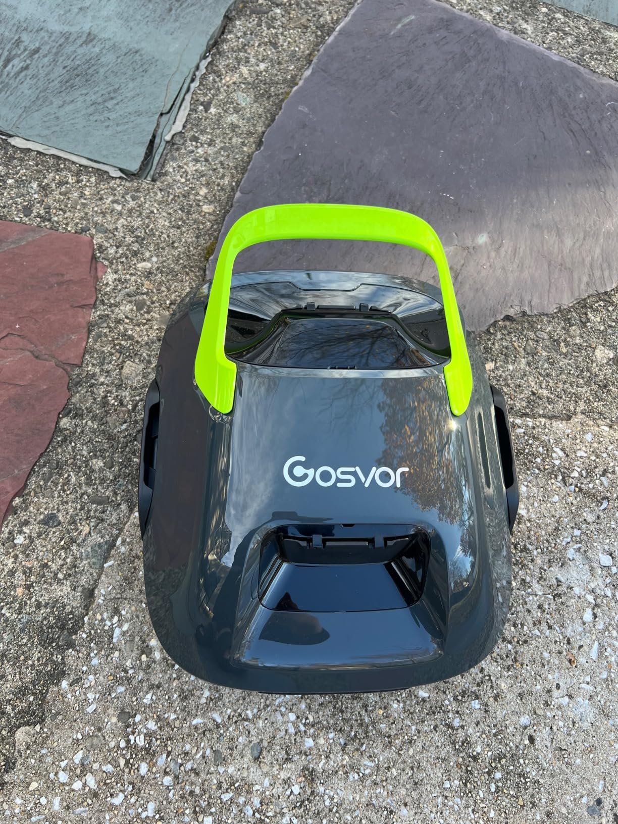 Cordless Robotic Pool Cleaner, Pool Vacuum for Above Ground Pool Lasts 90 Min, Portable, Self-Parking, Ideal for Pools up to 860 sq.ft customer photo 2