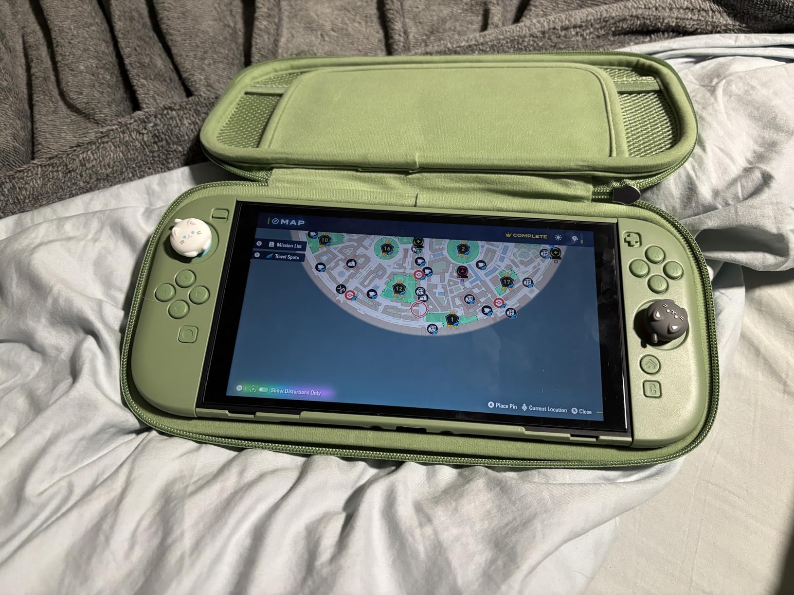 Belkin Nintendo Switch 2 Case, Travel Bag w/AirTag Holder & Storage Pocket for Up to 12 Game Cards - Portable, Lightweight Carrying Case w/Hard Shell, Soft Interior, Switch 2 Accessories - Charcoal customer photo 1