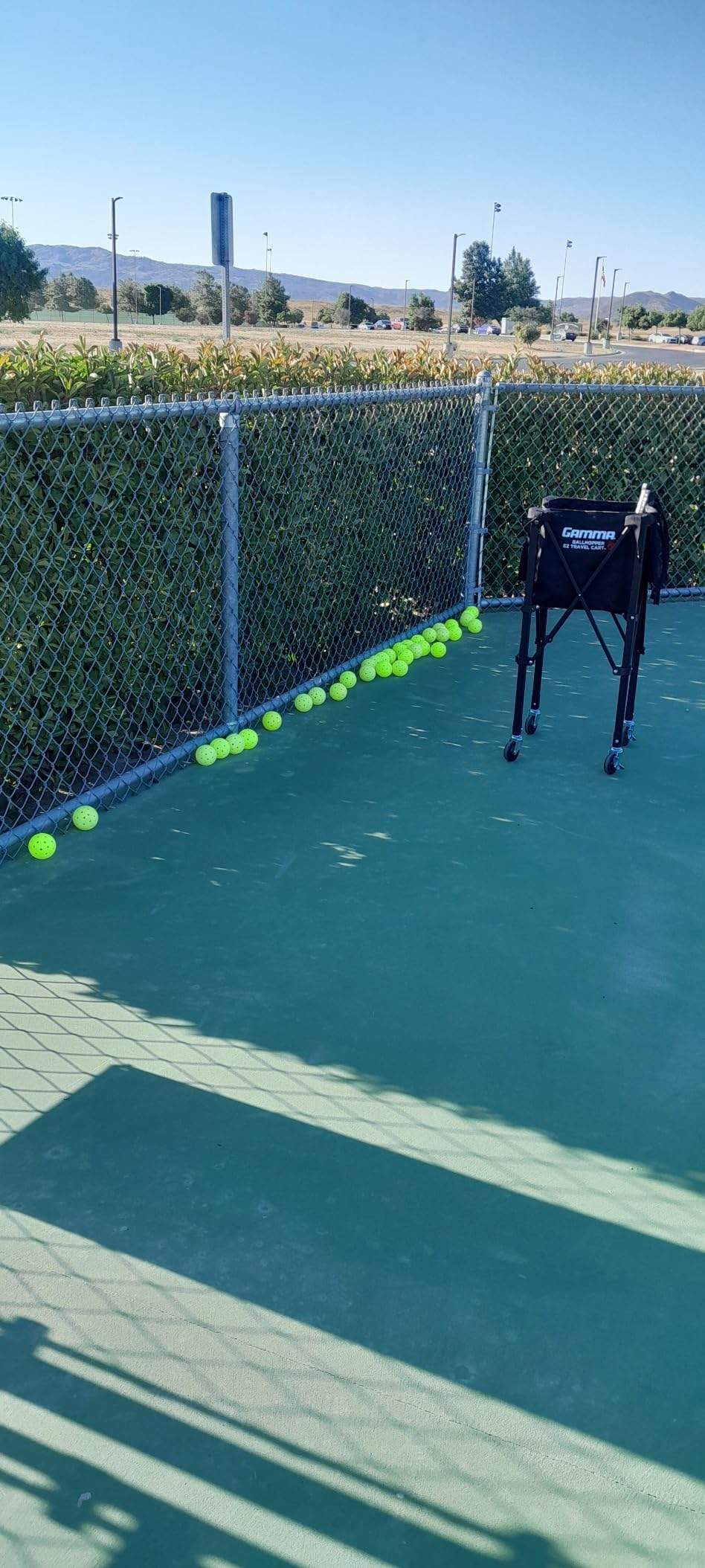 GAMMA Sports EZ Travel Cart, Tennis & Pickleball Hopper, Padel, Portable Compact Design, Sturdy Lightweight Construction, EZ Bags, 150 or 250 Capacity, Premium Carrying Case Included customer photo 1