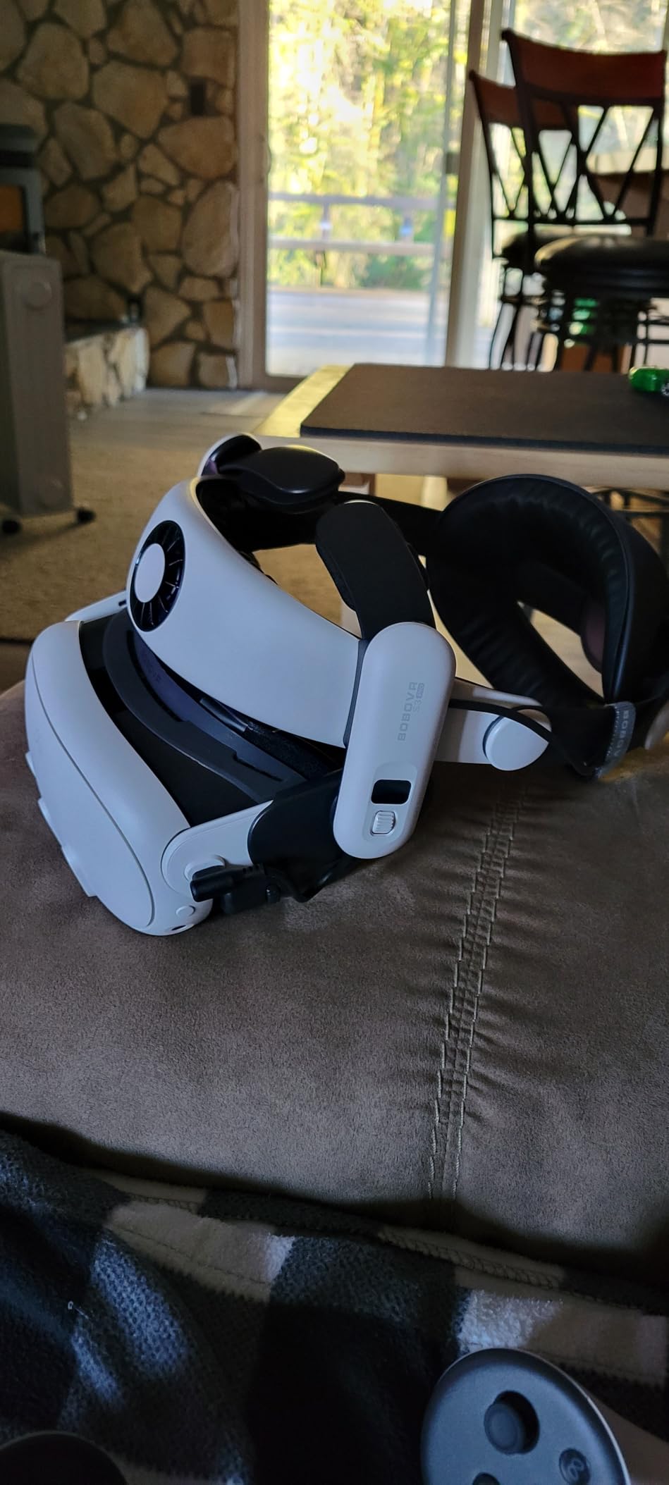 BOBOVR F3 Facial Interface, Compatible with Quest 3, Cooling Facial Cover with 3-Channel Ventilation, Adjustable FOV, Glasses-Friendly Design & Soft Lycra Nose Guard customer photo 2