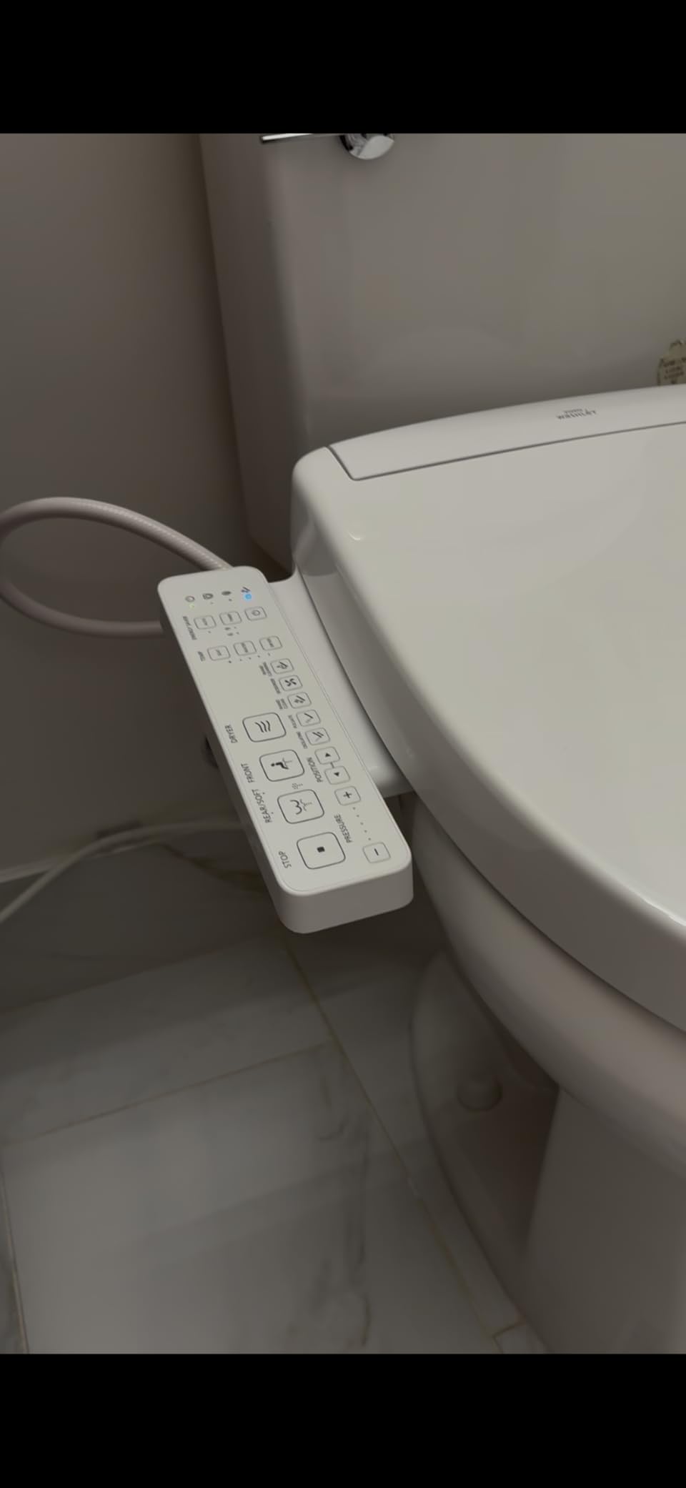 TOTO WASHLET S2 Electronic Bidet Toilet Seat with Instantaneous Water Heating, PREMIST and EWATER+ Wand Cleaning, Elongated, Sedona Beige - SW3346#12 customer photo 1
