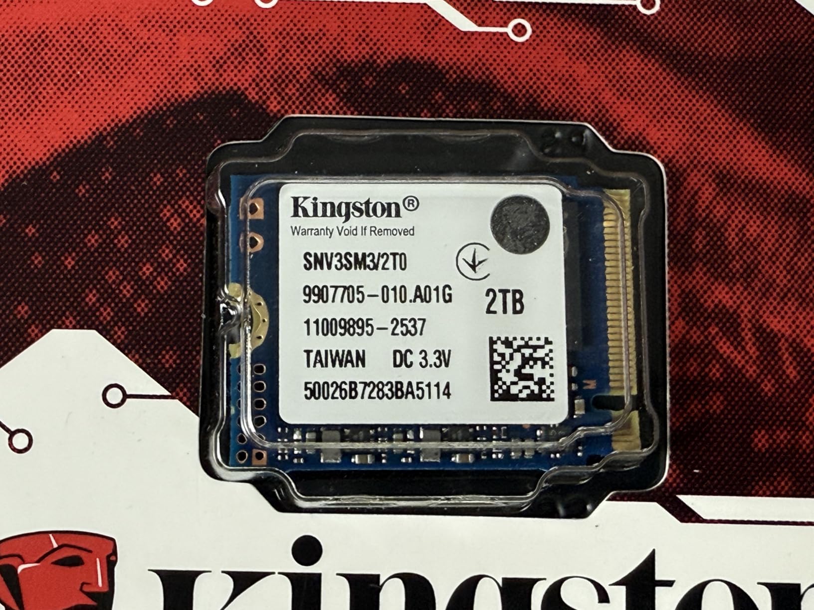 Kingston NV3 1TB M.2 2230 NVMe SSD | Up to 6000MB/s | SNV3SM3/1T0 customer photo 2