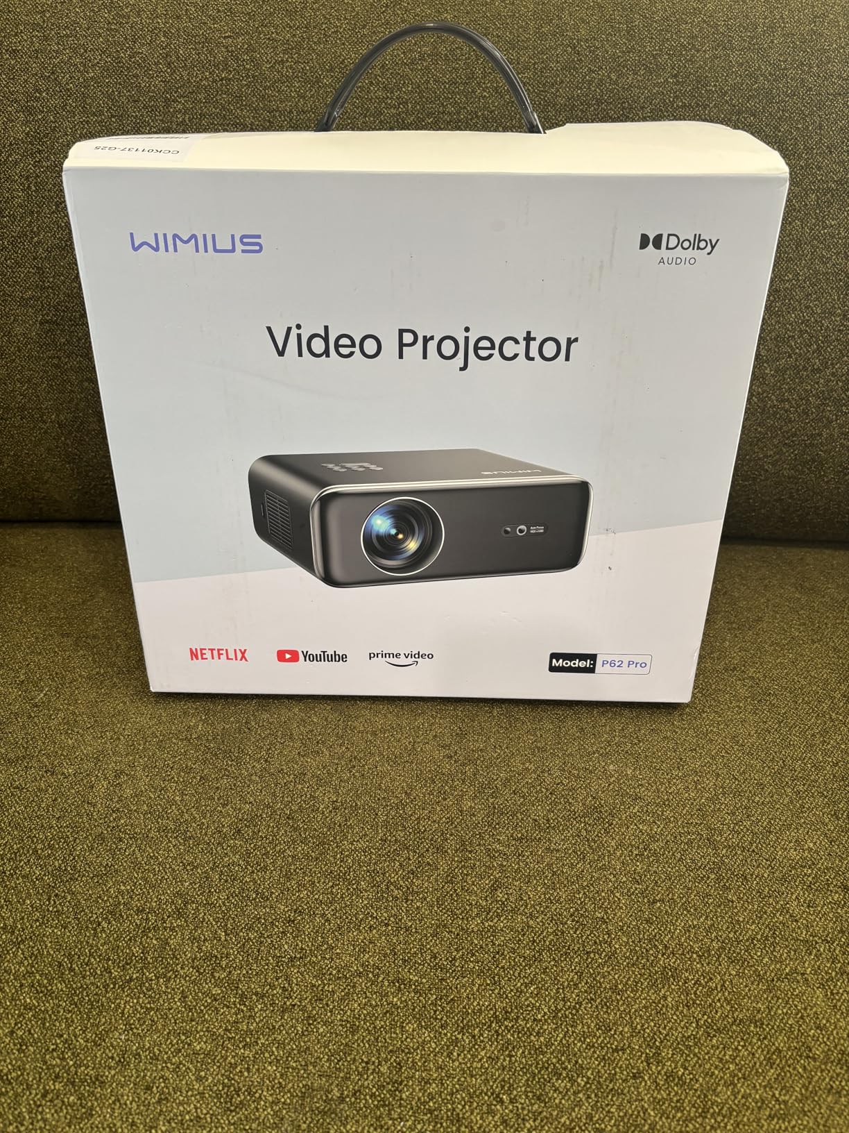 P62 Pro Smart Outdoor Projector with WiFi and Bluetooth, 800ANSI, 4K Support, Dolby Audio with Dual Speaker, Auto Focus with YouTube & PrimeVideo customer photo 2