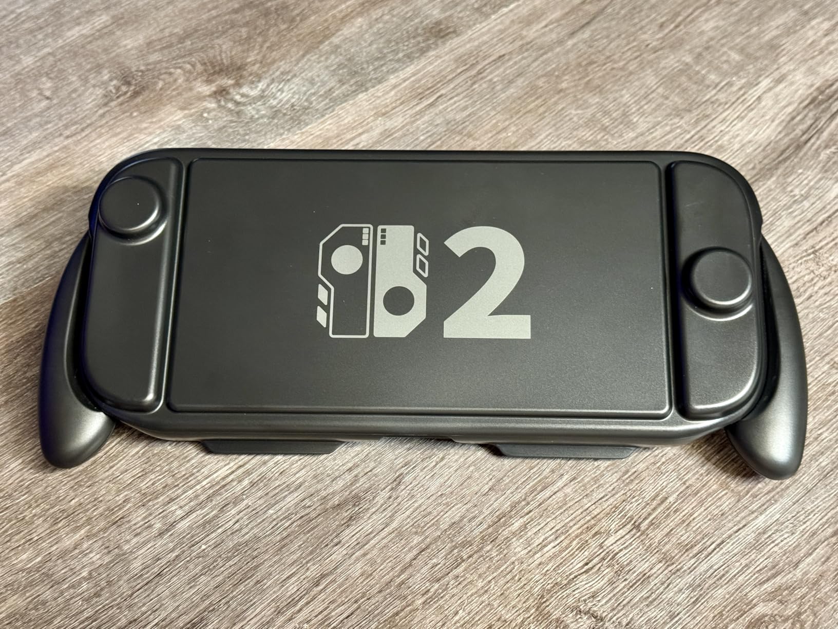 EXTREMECOOL Enhanced Switch 2 Grip - Ergonomic Hard Shell with 6 Game Slots & Front Cover | Handheld Mode Only | NOT Dockable | Lightweight & Travel-Ready Protective Shell (Black) customer photo 1