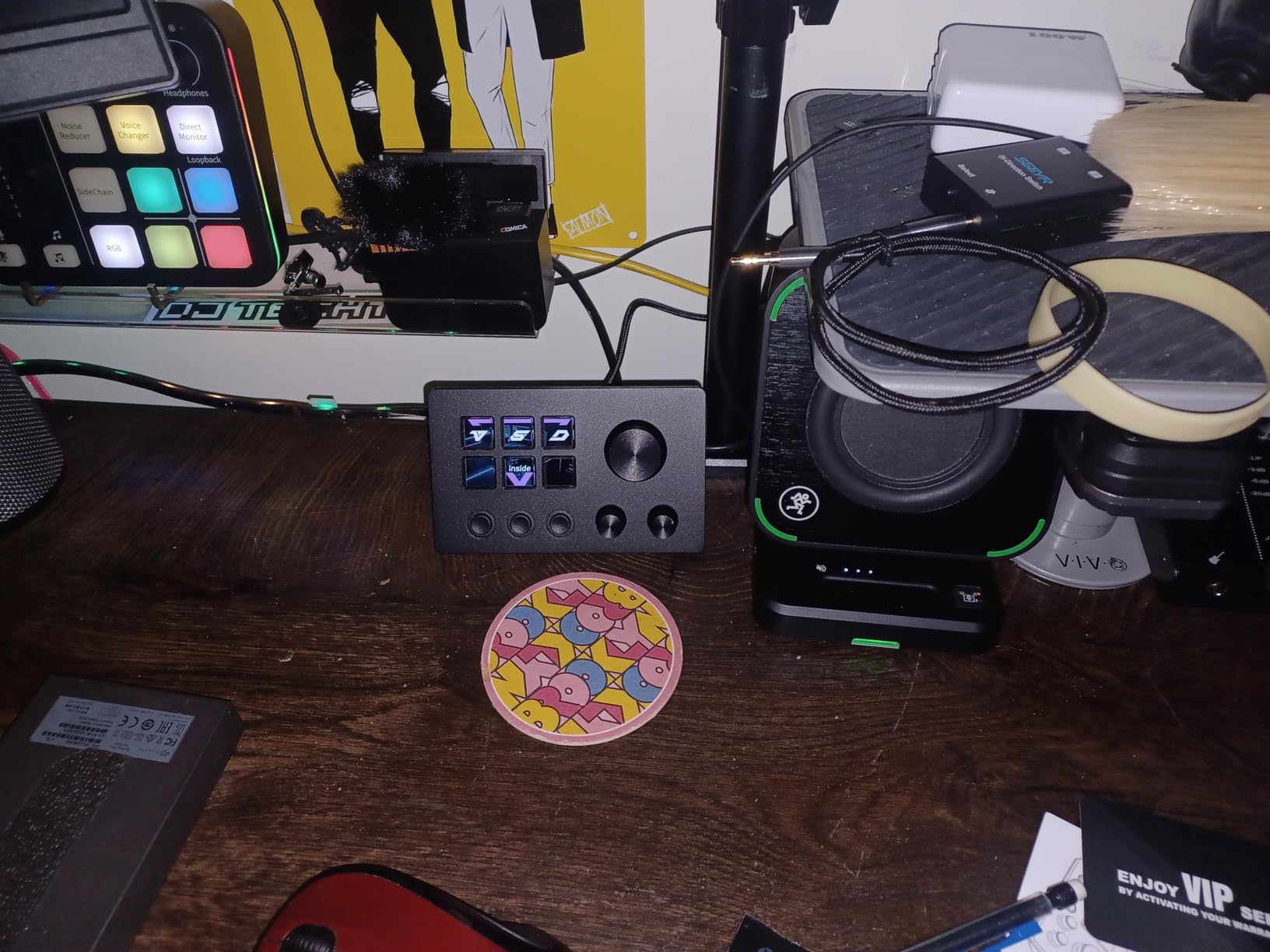 TreasLin Stream Controller Deck with 12 Customizable Macro Keypad to Trigger Actions in OBS Twitch YouTube for Content Creators Stream Dock Compatible with PC & Mac N3 Black Macro Keypad customer photo 2