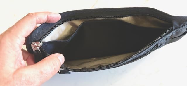 Hidden Money Belt for Travel, RFID Blocking, Sweat-Proof, Heavy-Duty Buckle, 3rd Gen Waist Wallet Anti Theft to Protect Cash, Credit Cards and Documents Under-Clothes for Men & Women, Black customer photo 1