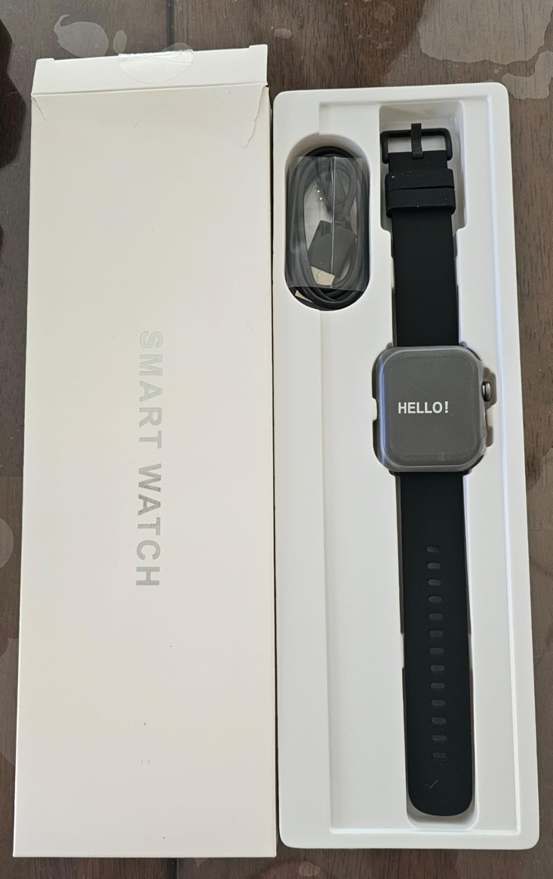 Smart Watches for Men Women, 1000mAh Battery Life Smart Watch for Android and iPhone Compatible, Fitness Tracker with Heart Rate/Sleep Monitor, 100+ Sports Modes, IP68 Waterproof customer photo 2