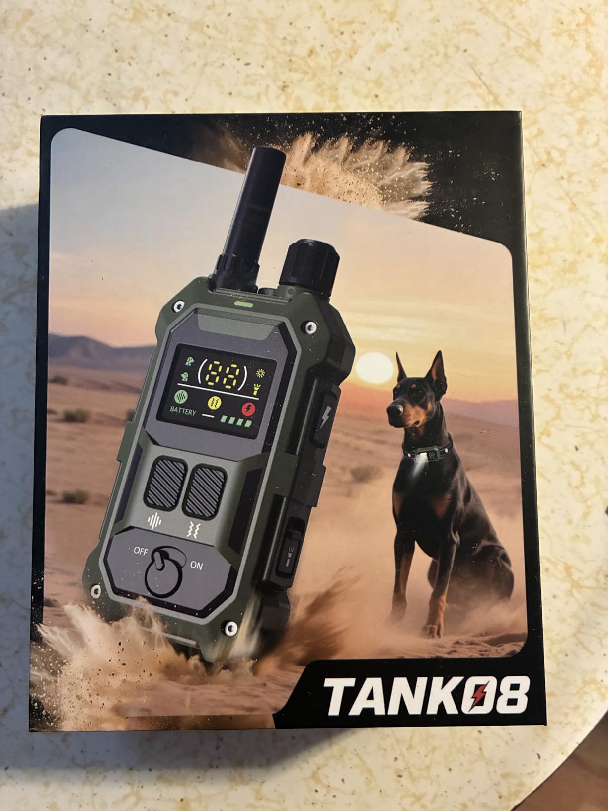 BLACKDOG Military Dog Shock Collar - 4200ft Dog Training Collar with Remote, 4 Training Modes, Flashlight & Strobe, 3-Month Battery, IP67 Waterproof Dog E Collar for All Breeds 5-150lbs customer photo 2