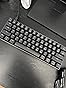 TECURS 60% Compact Mechanical Keyboard for Mac/Windows/PC, Ideal for Office & Gaming, 61 Keys RGB Backlit Wired Keyboard with Linear Red Switch for Fast Response & Smooth Typing, Black customer photo 1