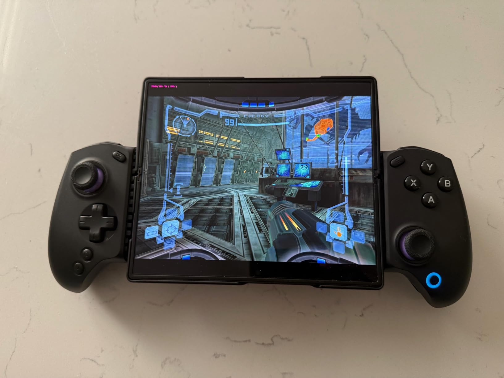 abxylute S8 Bluetooth Mobile Gaming Controller for Switch 1&2, iPhone15/16/17, iPad Android Phones Tablets, Portable Wireless Gamepad with Hall Joystick, Hall Trigger, Customizable buttons＆Key Mapping (black) customer photo 1