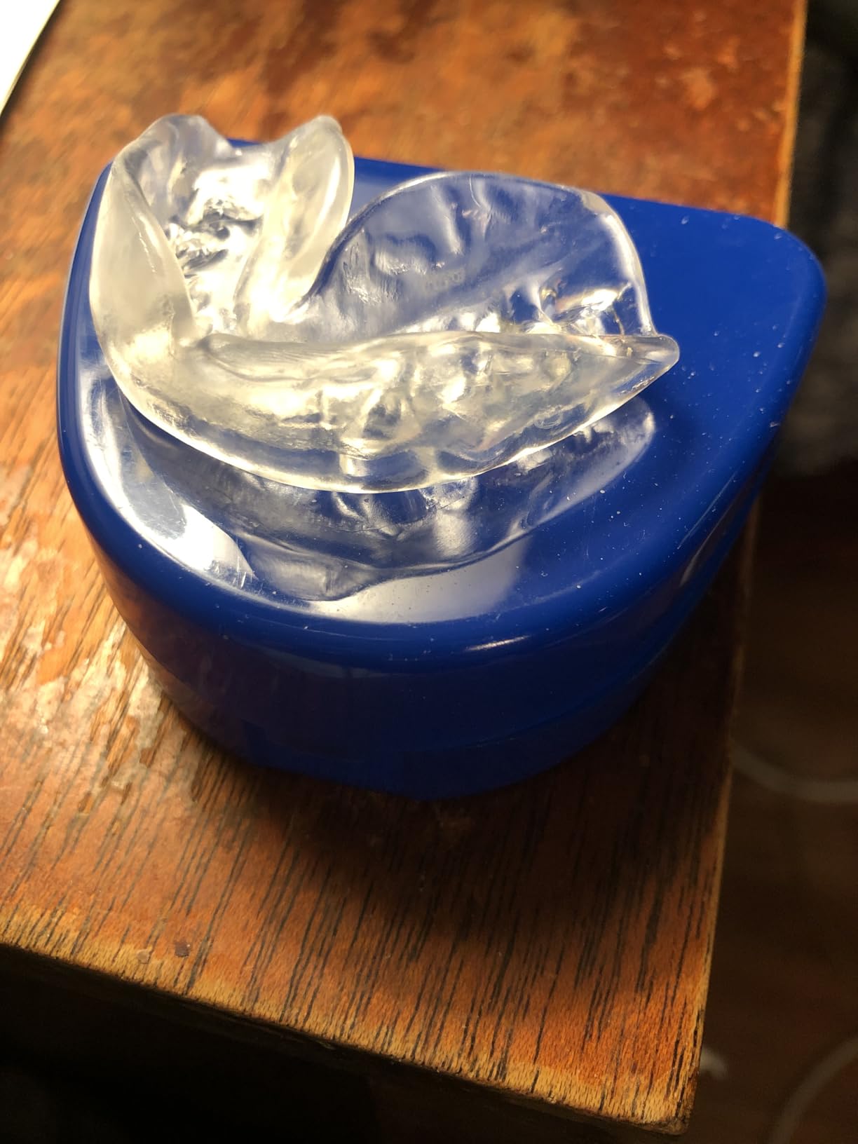 Mouth Guard for Grinding Teeth at Night: Moldable Sleeping Mouthguards for Clenching and Bruxism Protection - Custom Fit Nighttime Sleep Guards for Adults with 12 Cleaning Tablets customer photo 1