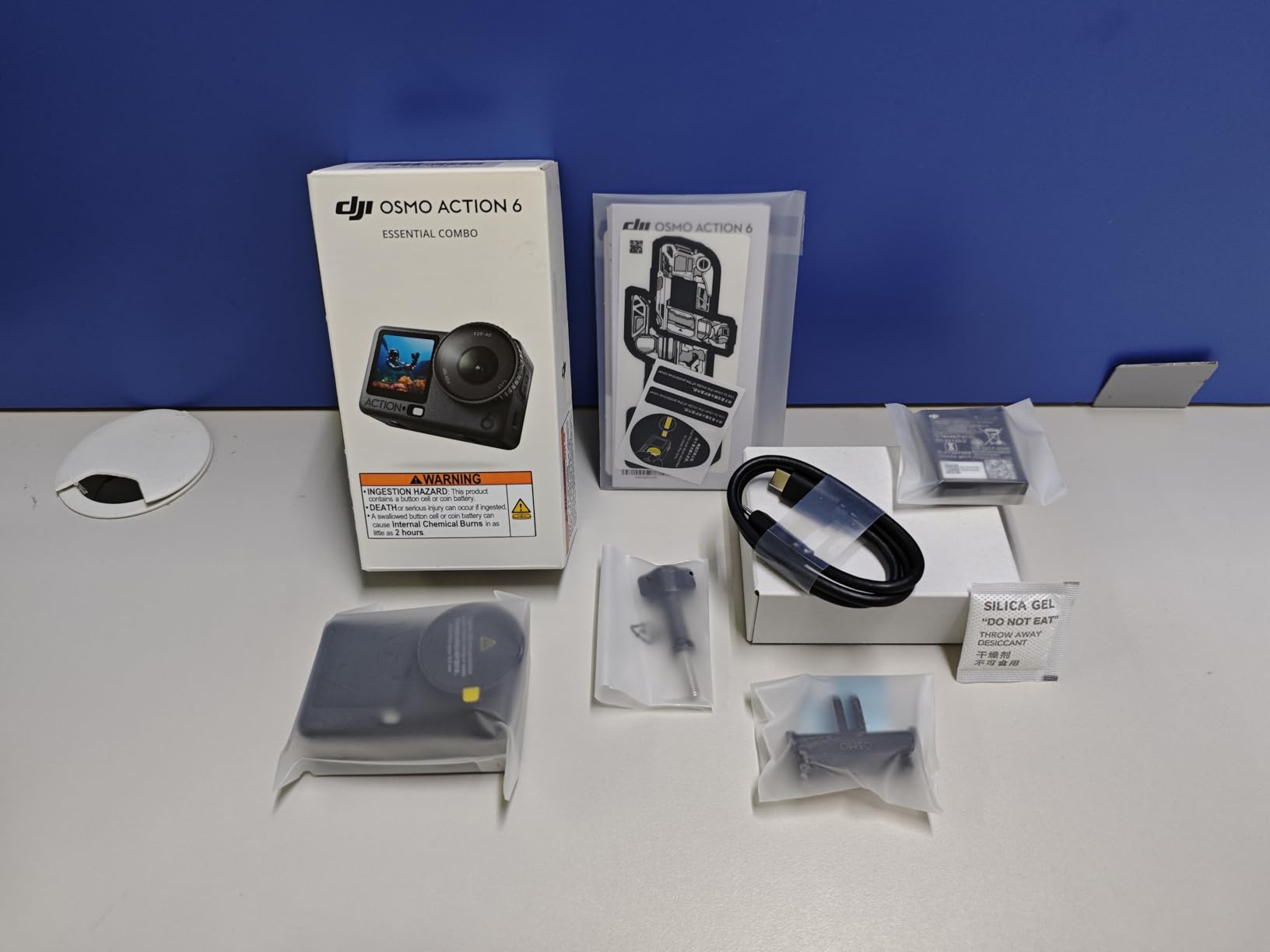 DJI Osmo Action 6 Enhanced Combo, Action Camera with 1/1.1 Square Sensor, Variable Aperture of f/2.0-f/4.0, Extended Battery Life with 2 Batteries, Action Camera 8K for Extended Outdoor Filming customer photo 2