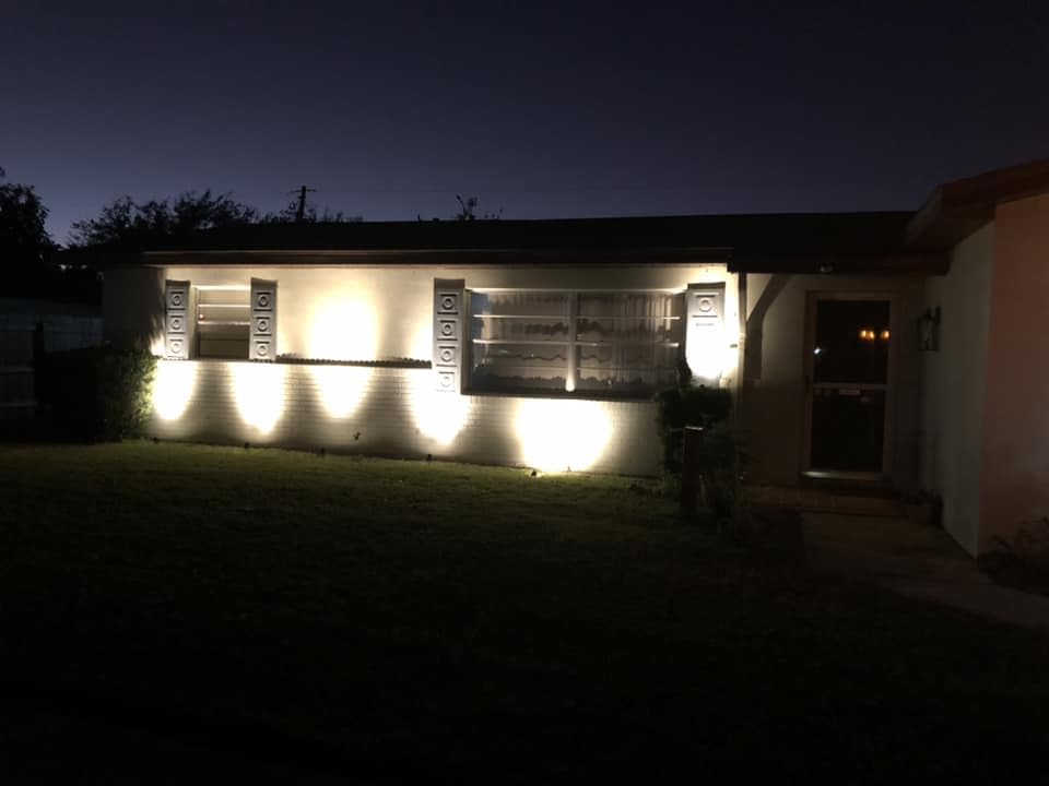 APPECK Landscape Lighting, RGBW Color Changing Low Voltage Landscape Lights with APP Control, IP65 Waterproof Outdoor Spotlights for Garden Yard Outside Decoration, 8 Pack customer photo 2