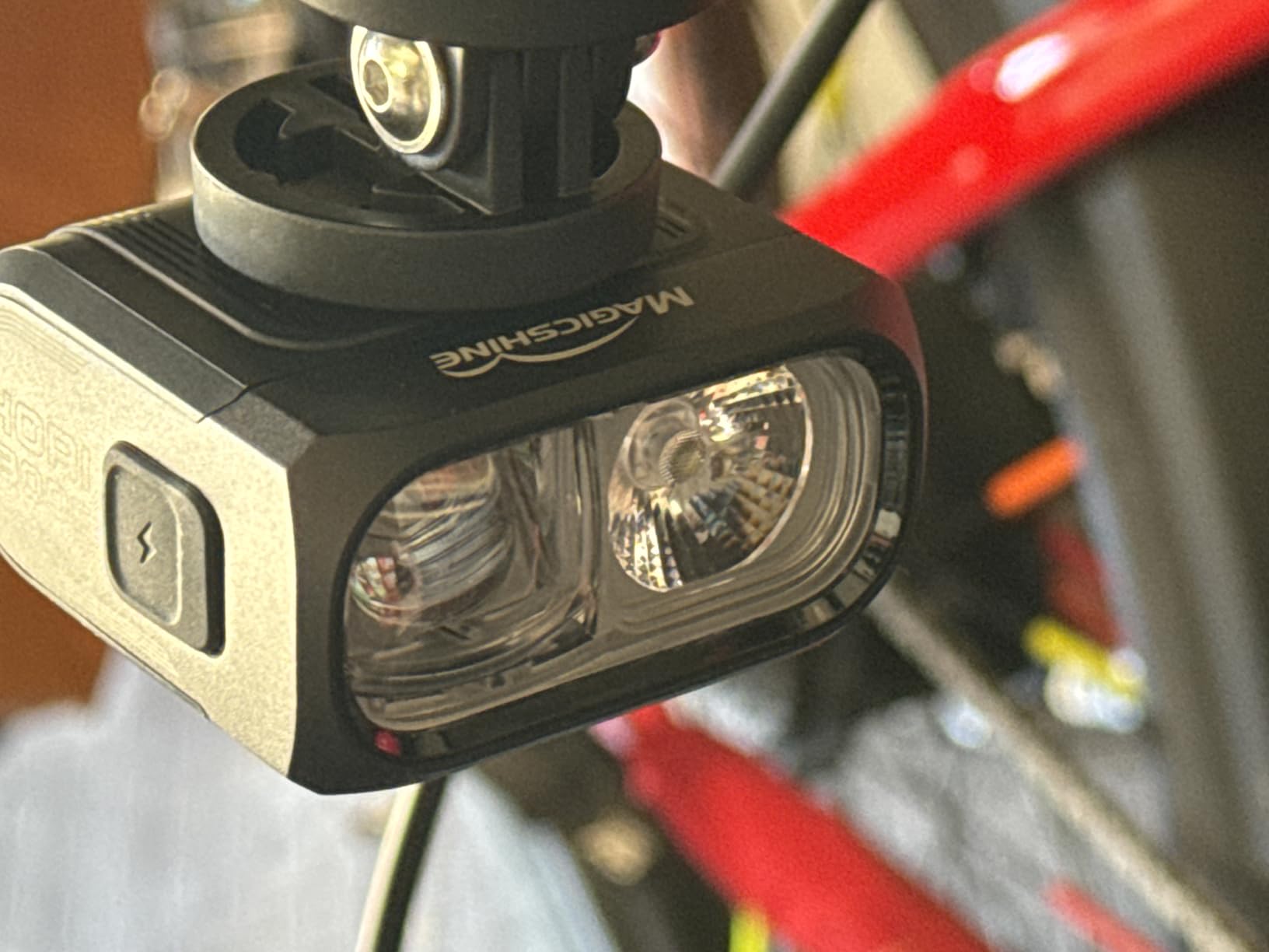 Magicshine HORI1300S Bike Headlight, Compatible with Garmin/Wahoo, 1300 Lumens High & Low Beam Front Light, USB-C Rechargeable, IPX6 Waterproof for Night Riding and Urban Cycling customer photo 2