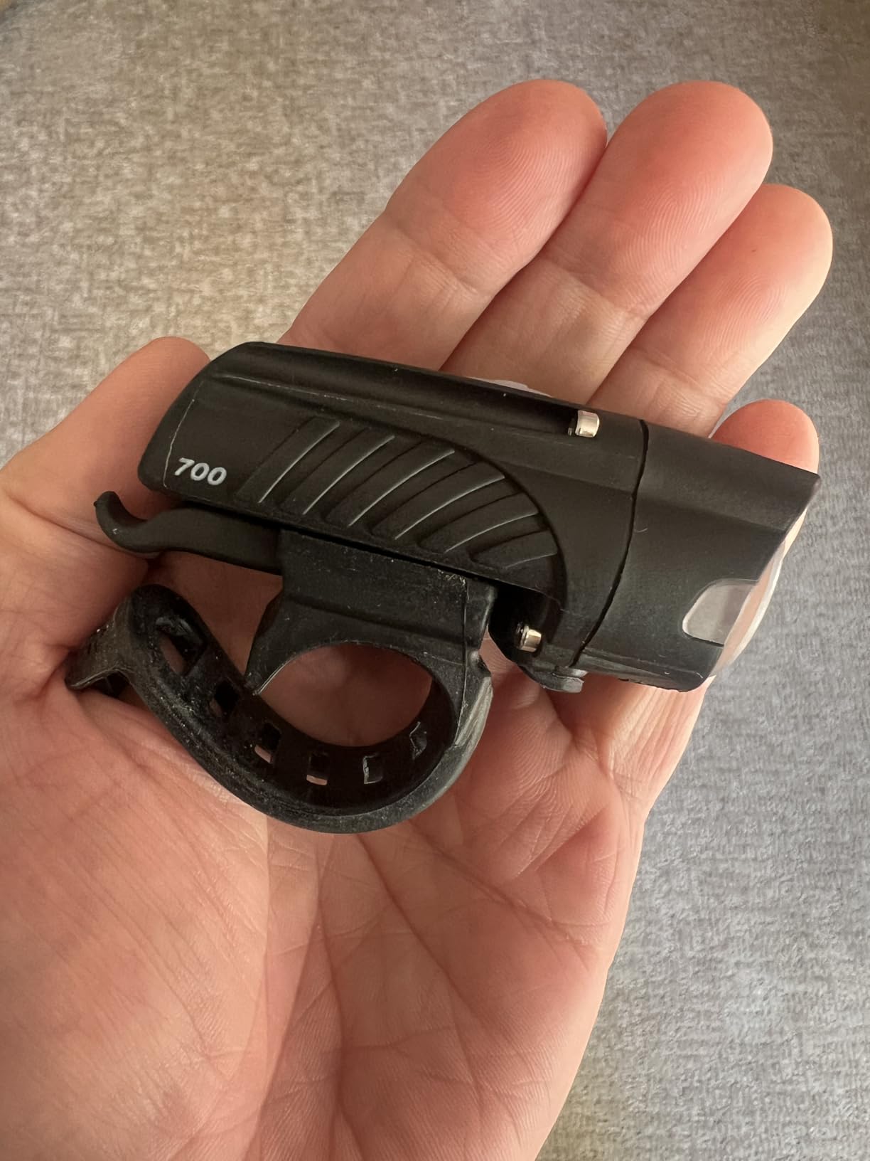 NiteRider Swift 700 Lumen USB-C Rechargeable LED Front Bike Light - 5 Modes Compact Powerful Lumens IP64 Waterproof Bike Headlight Easy Mount Single Button Control Commuting, MTB, Road Cycling Safety customer photo 2