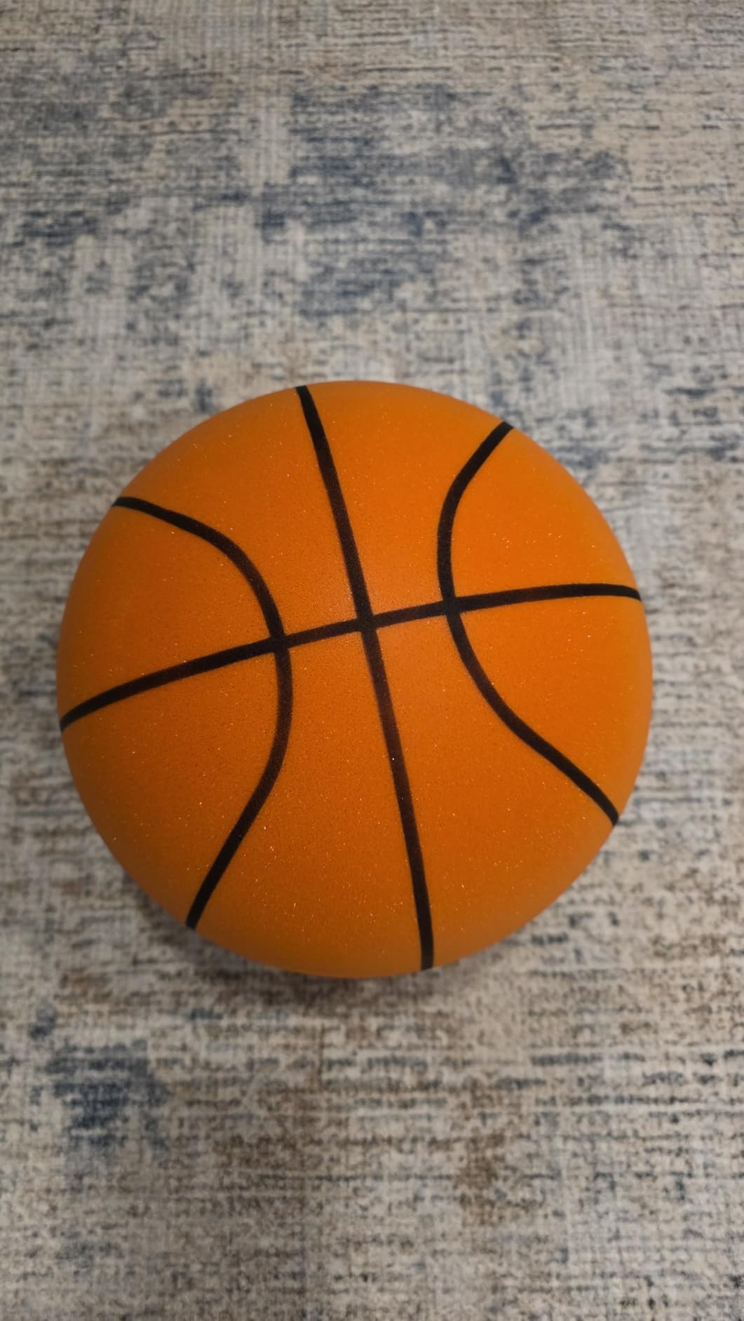 Silent Basketball - Not Vacuum Shipped - 2025 Upgraded Airless Soft Foam Ball Soundless for Quiet Dribbling and Indoor Training - Real Feel Higher Bounce No Noise customer photo 2