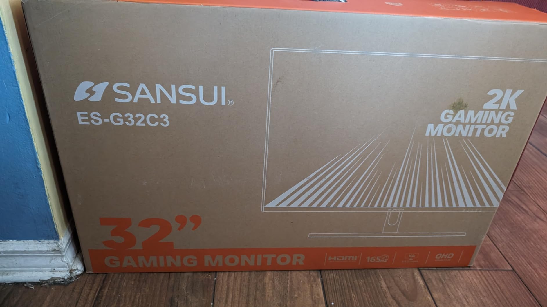 SANSUI 24 Inch Curved 240Hz Gaming Monitor FHD 1080P, 1500R Curve Computer Monitor, 124%sRGB, 3000:1 Contrast Ratio, HDR, FreeSync, MPRT 1Ms, Low Blue Light, HDMI DP ports.(ES-G24C1 PRO DP Cable Incl) customer photo 2