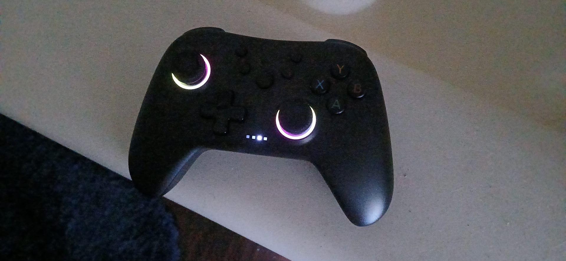 AceGamer Pluto 2.4G Wireless Bluetooth Controller for PC/Switch/Switch 2/iOS/Android/Steam,TMR Joysticks,Hall Effect Triggers,4-Motors Vibration,1000Hz Polling Rate,Force-balanced Lever Bumpers,Pragrammable Back Buttons customer photo 1