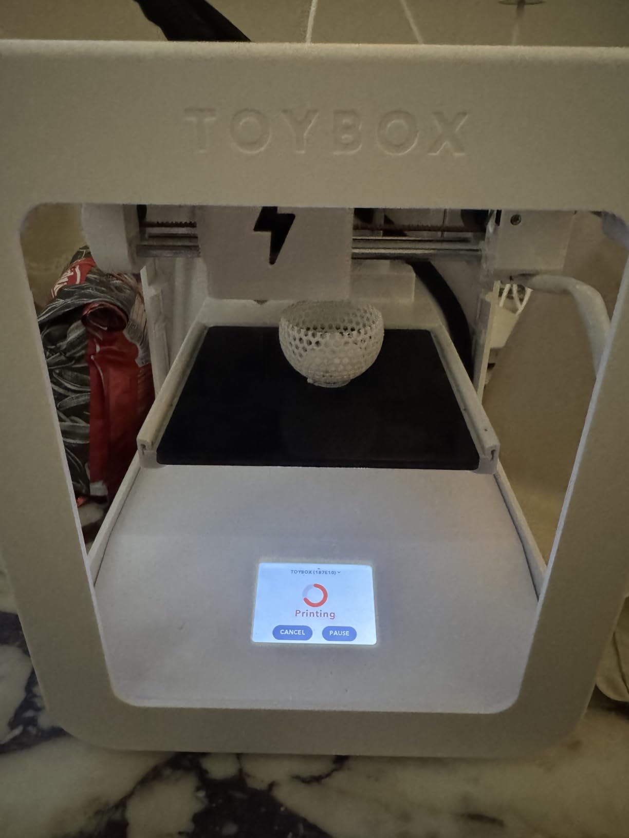 3D Printer for Beginners and Kids with Fast Printing, Easy Setup, Safe Design, Free App with Access to 7,000+ Digital Toys, 1 Filament Included - Alpha Three customer photo 1