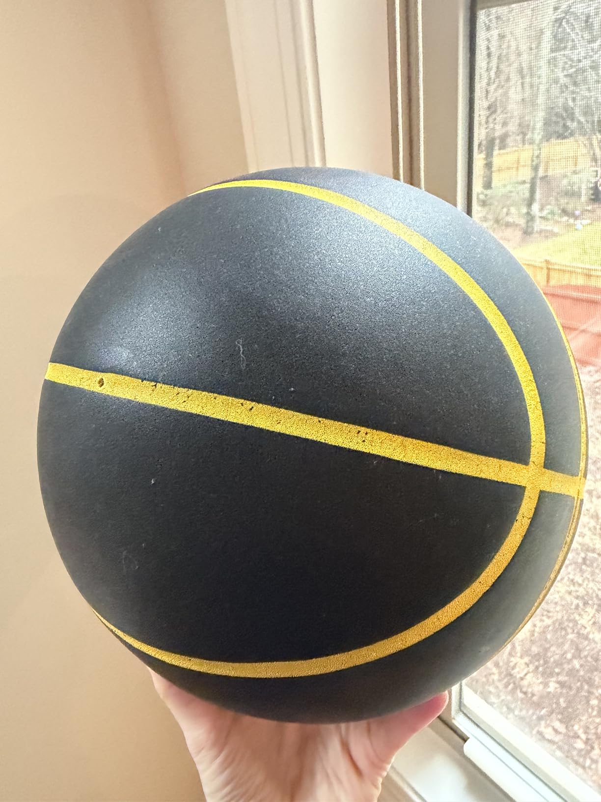 SKLZ Bashhhketball Pro Silent Basketball - Official Size 7 Foam Basketball, 29.5