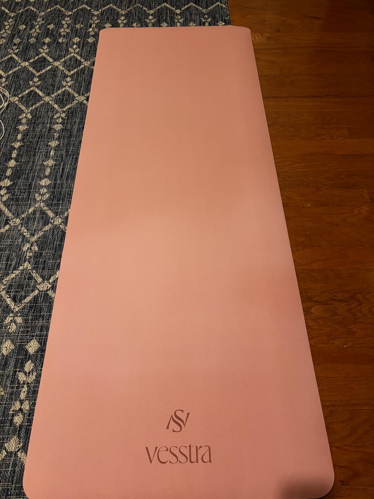 Premium Yoga Mat - Sweat-Activated Non-Slip PU Grip I Natural Rubber Base I 4mm for Yoga, Pilates & Workouts customer photo 2