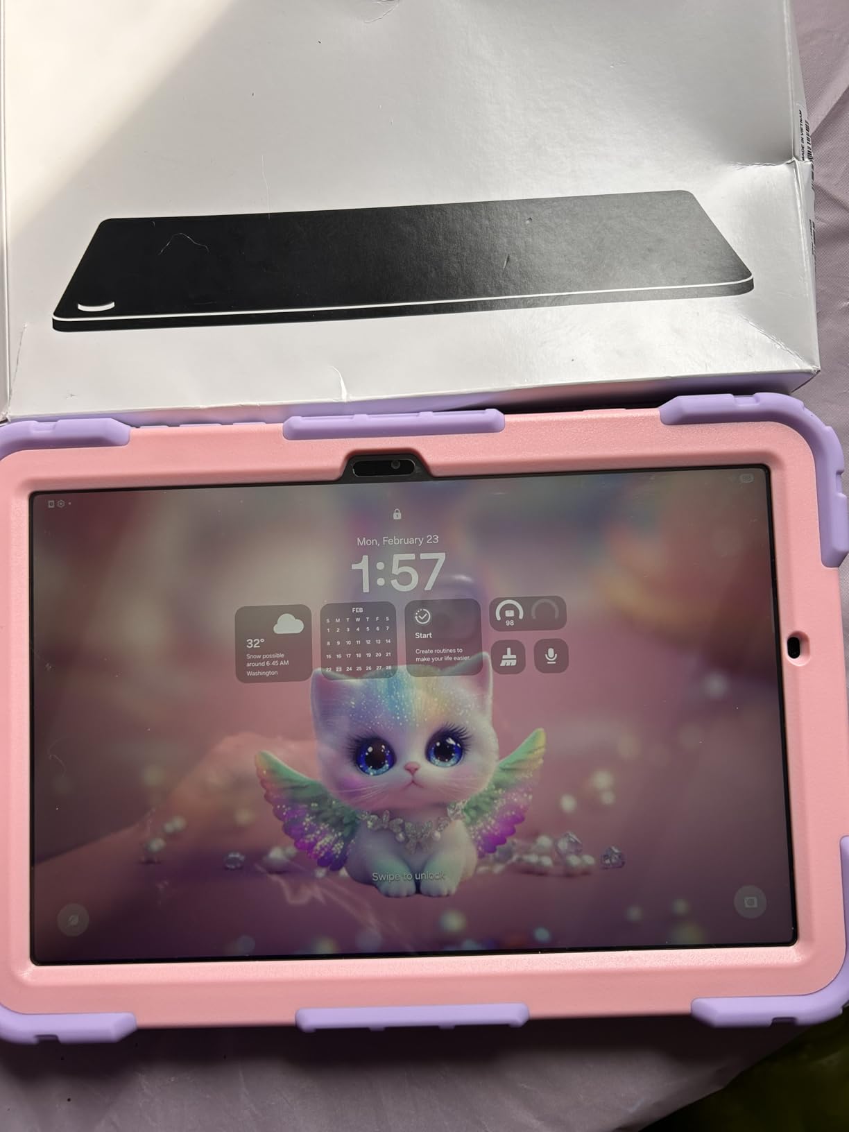 Samsung Galaxy Tab A11+ 6GB RAM, 128GB Storage, Optimized Performance, Long Lasting Battery, Expandable Storage, Large Display, Dolby Atmos Speakers, AI Assist, Slim, Light, 2 Year Warranty, Gray customer photo 1