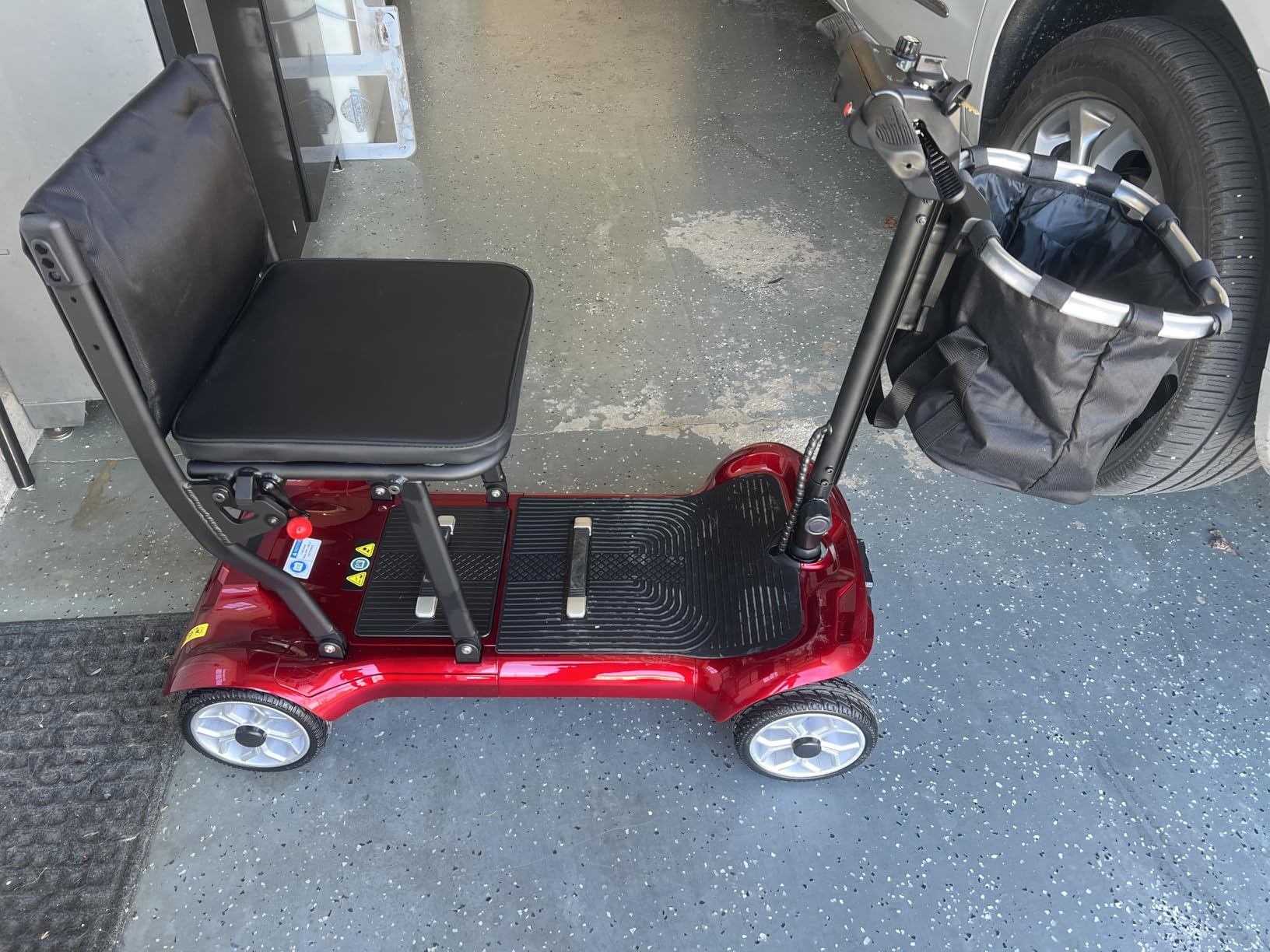 [2026 Upgrade] Hassky Electric Wheelchair for Adults Foldable, 15 Miles Range Motorized Wheelchair, All Terrain Power Wheelchairs for Seniors Supports Up to 350 lbs customer photo 2