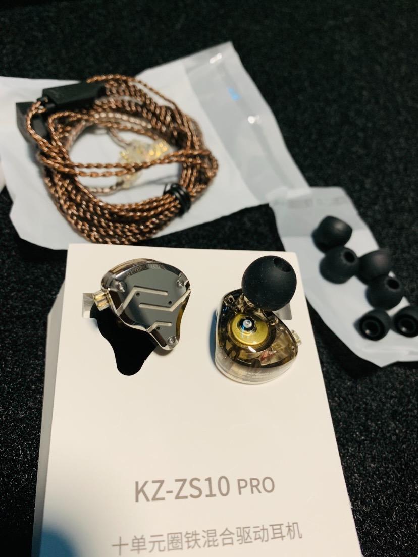 KZ ZS12 PRO 2 in Ear Monitor Headphones, 5BA+1DD 6 Hybrid Driver Gaming Earbuds Wired Earphones, HiFi Clarity Sound Immersive Bass IEMs for Gaming Musician Singer Audiophile customer photo 2