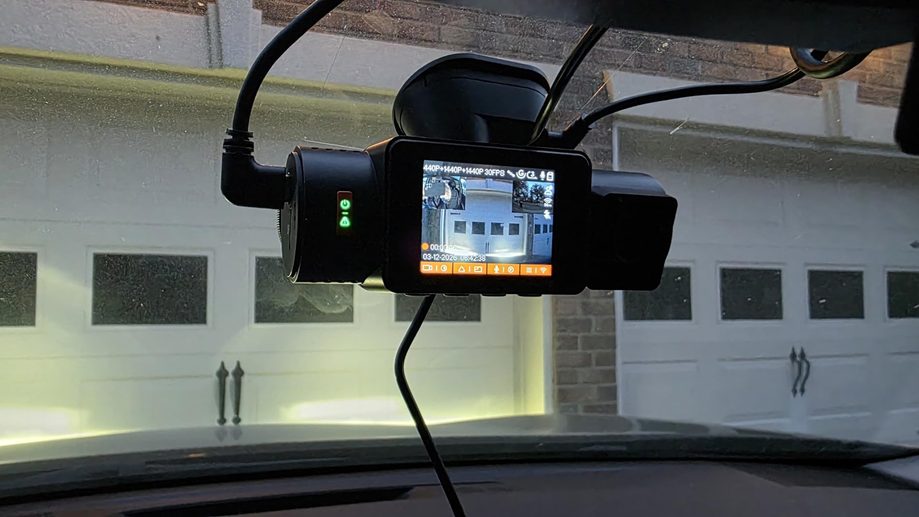 Vantrue New N4S 3 Channel Dash Cam, Front Rear Inside 2.7K+1440P+1440P Dashcam for Cars, Front and Rear Dual Channel, PlatePix Tech, STARVIS 2 Night Vision, Parking Mode, Wi-Fi, Support 1TB (RC18) customer photo 1