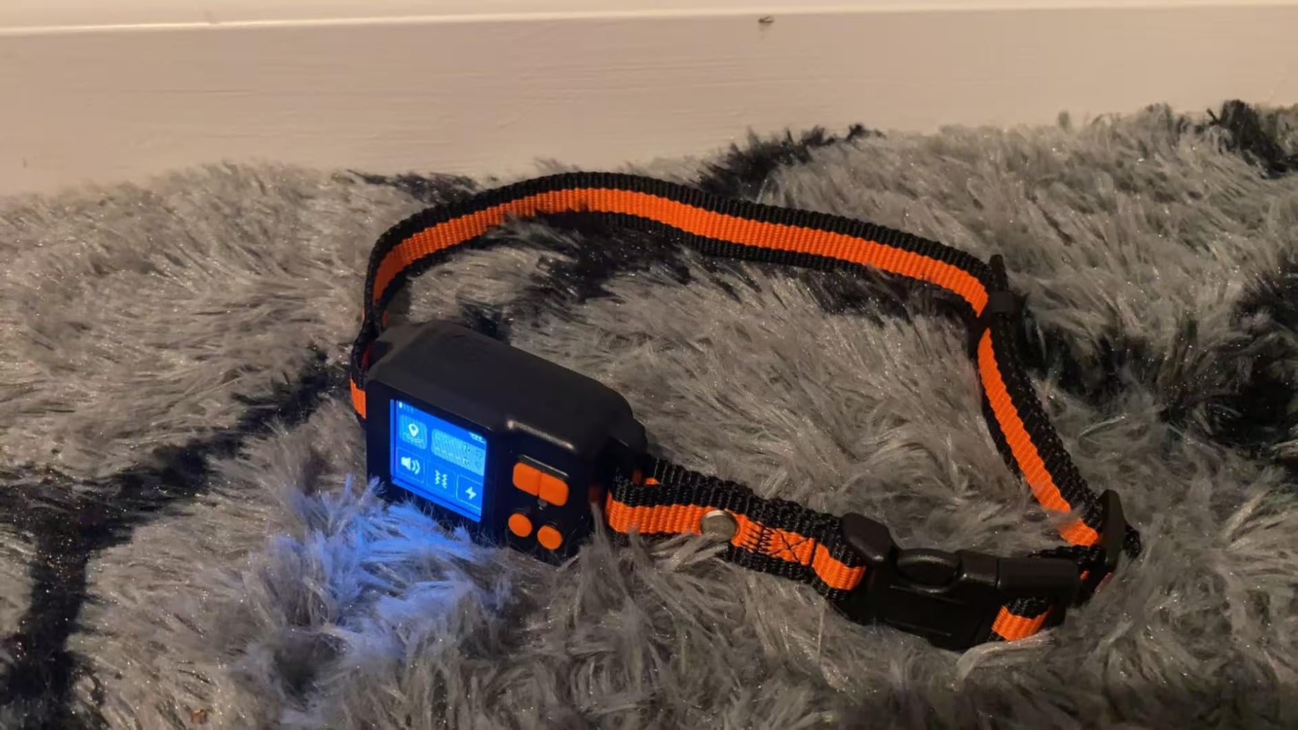 GPS Wireless Dog Fence System, Electric Dog Fence Using GPS Electric Satellite Technology, IPX7 Waterproof Rechargeable Design, GPS Dog Collar Has 2 Modes Circular and Free-Form Fence customer photo 2
