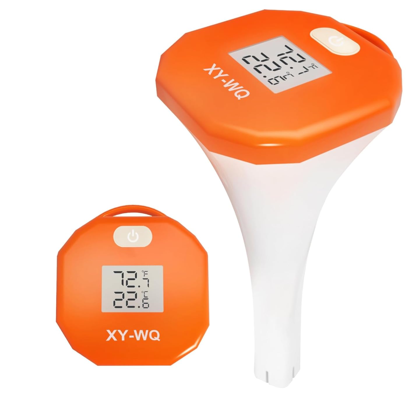 XY-WQ Digital Pool Thermometer with Safety Rope, Floating Water Thermometer with Large LCD Display, Easy-to-Read Big Numbers, IPX8 Waterproof for Swimming Pools, Spas, Hot Tubs & Aquariums customer photo 1