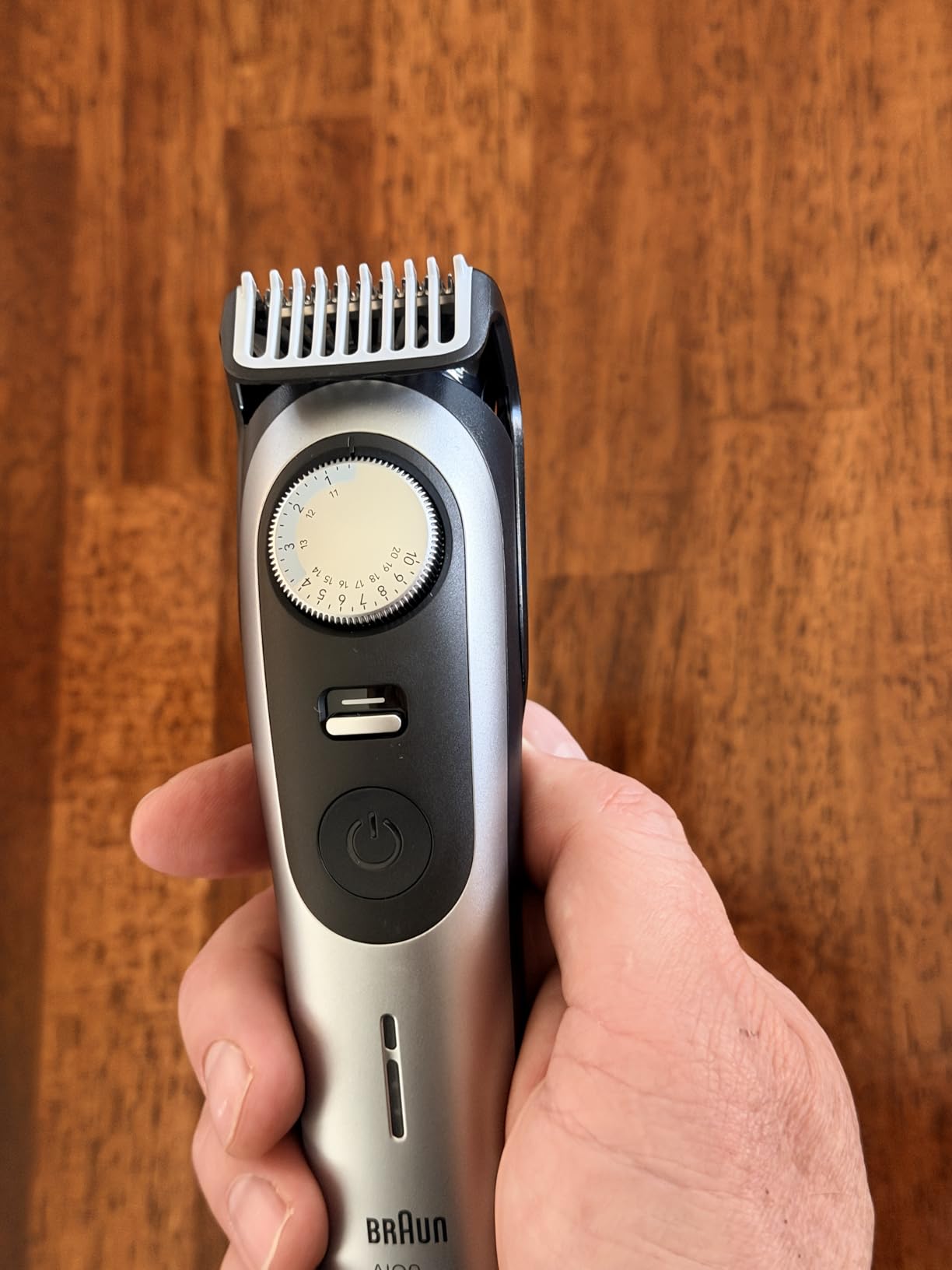 Braun Series 9 PRO All-in-One Beard & Body Grooming Kit for Men, Cordless Trimmer, Hair Clippers & Shaver for Face, Hair & Body with Gillette Labs Razor, AIO 9570 customer photo 2