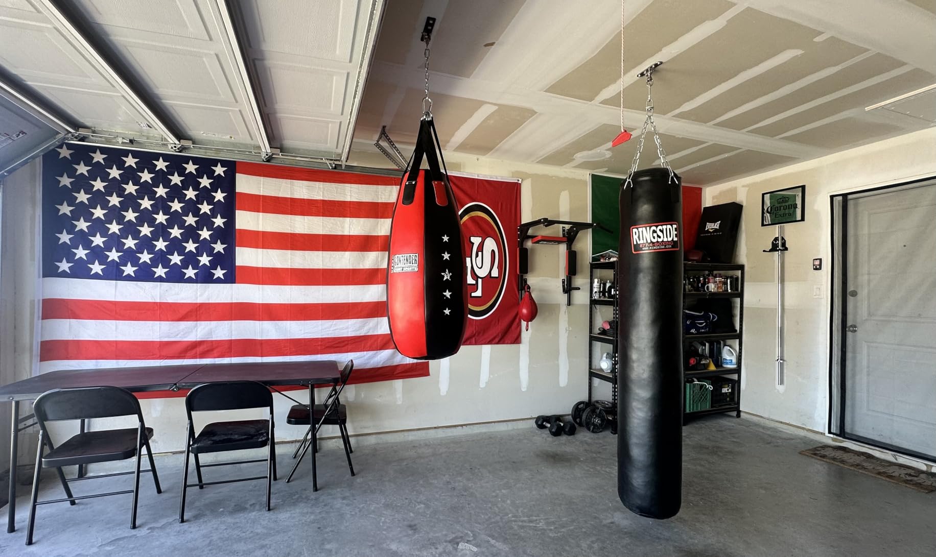Ringside 100-Pound Muay Thai Heavy Bag, Sturdy Powerhide Punching Bag for Boxing, MMA, Muay Thai customer photo 2