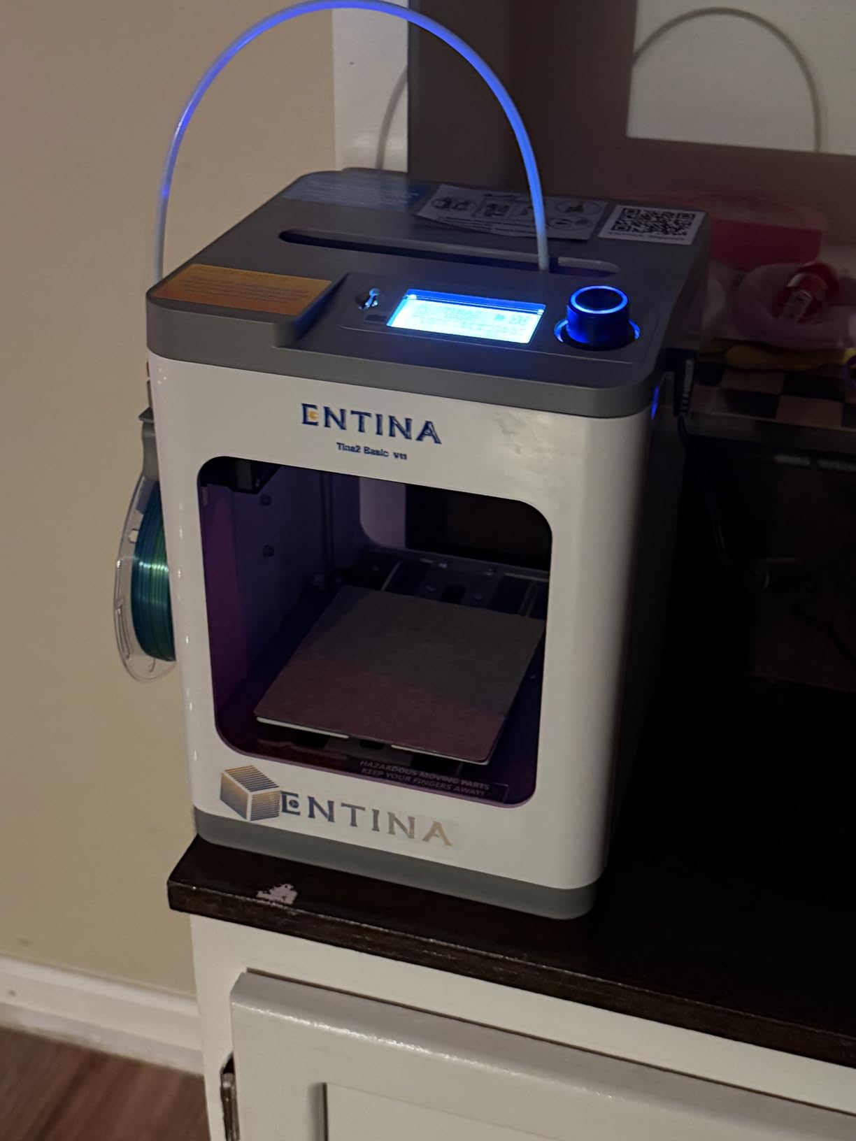 Entina Mini 3D Printers Tina2 Basic, Fully Assembled and Auto Leveling 3D Printer for Beginners and Kids, Easy Setup, Safe Design, High Precision Printing FDM Mini 3D Printer for Home & School customer photo 2