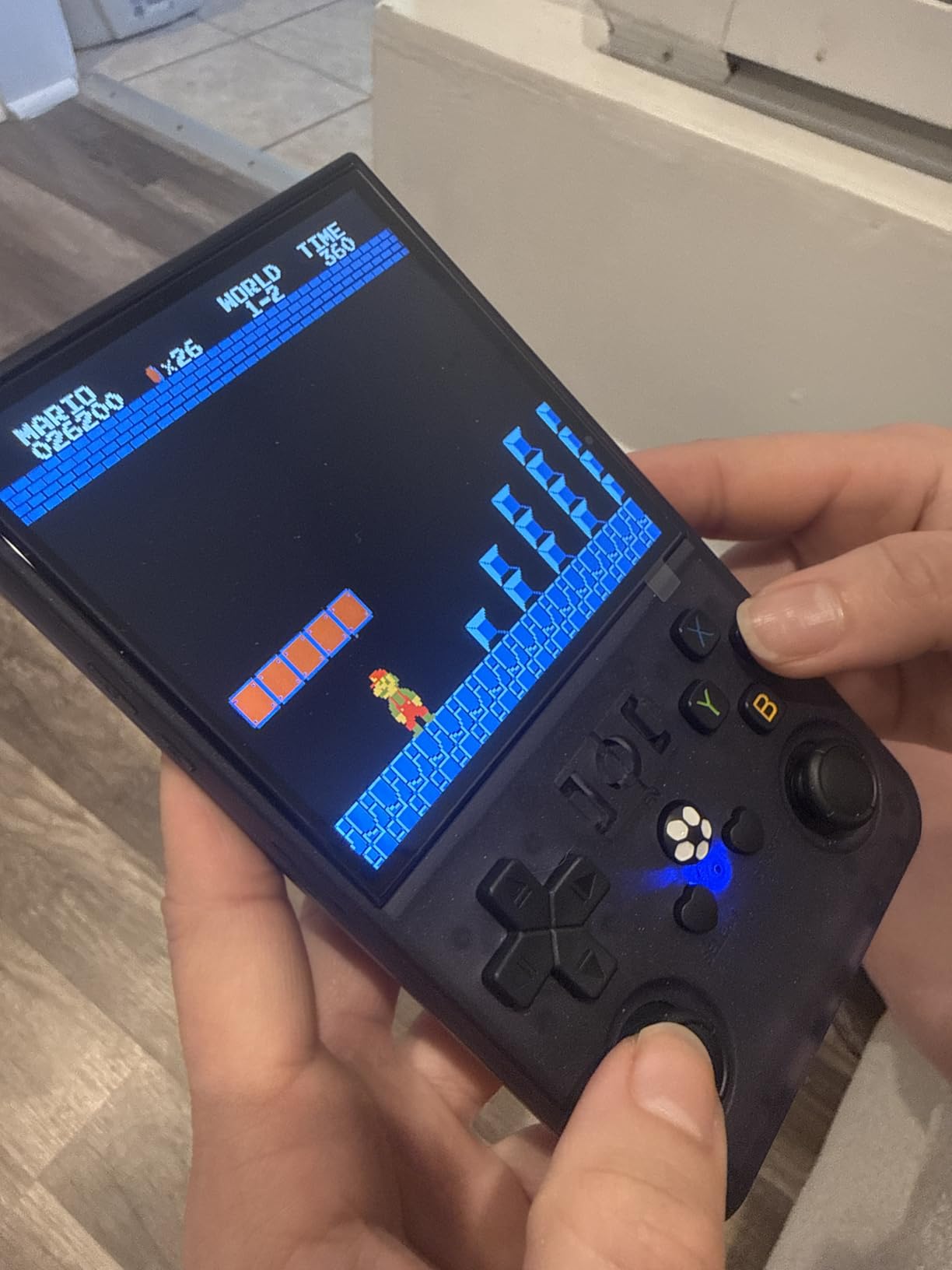 R36MAX Retro Handheld Game Console, 4.0 inch Retro Gaming Console with 64GB Memory, Video Game Consoles with 4000mAh Battery and 30+ Emulators, Ink Black customer photo 1