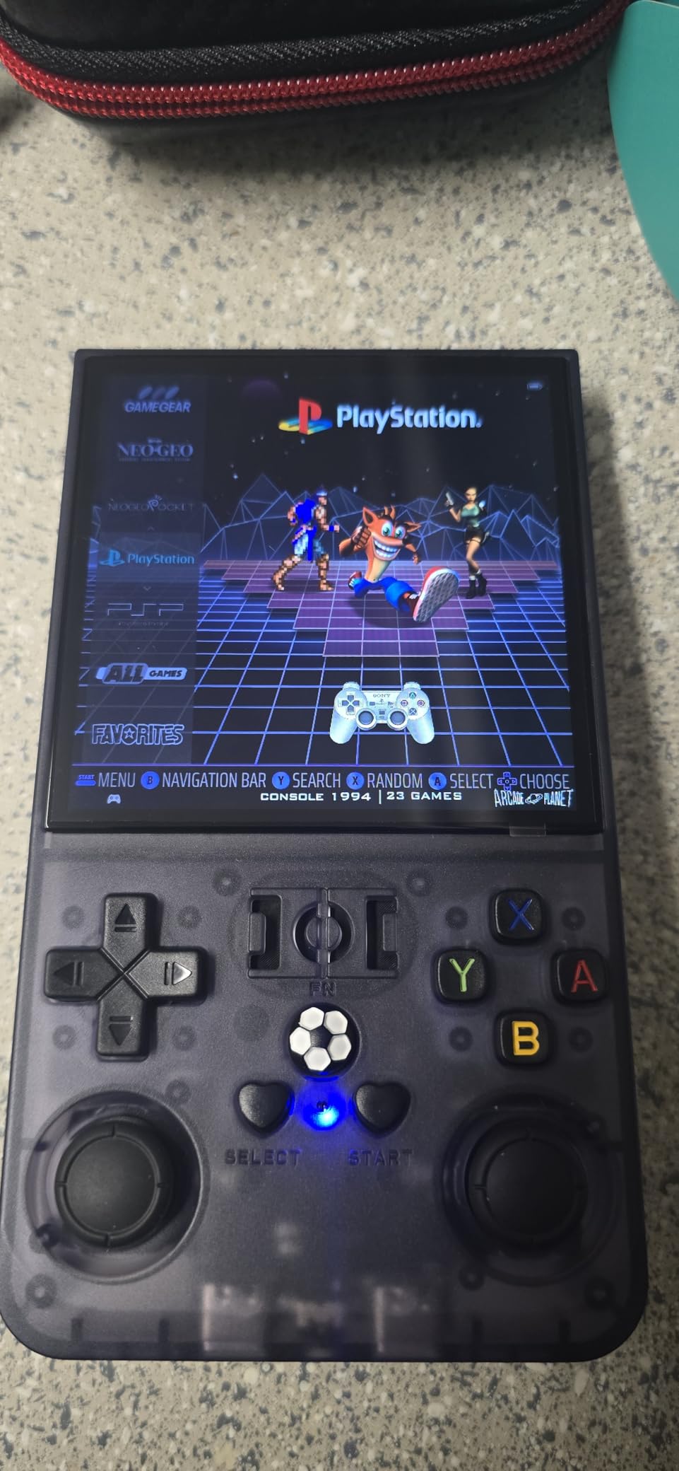 R36MAX Retro Handheld Game Console, 4.0 inch Retro Gaming Console with 64GB Memory, Video Game Consoles with 4000mAh Battery and 30+ Emulators, Ink Black customer photo 2