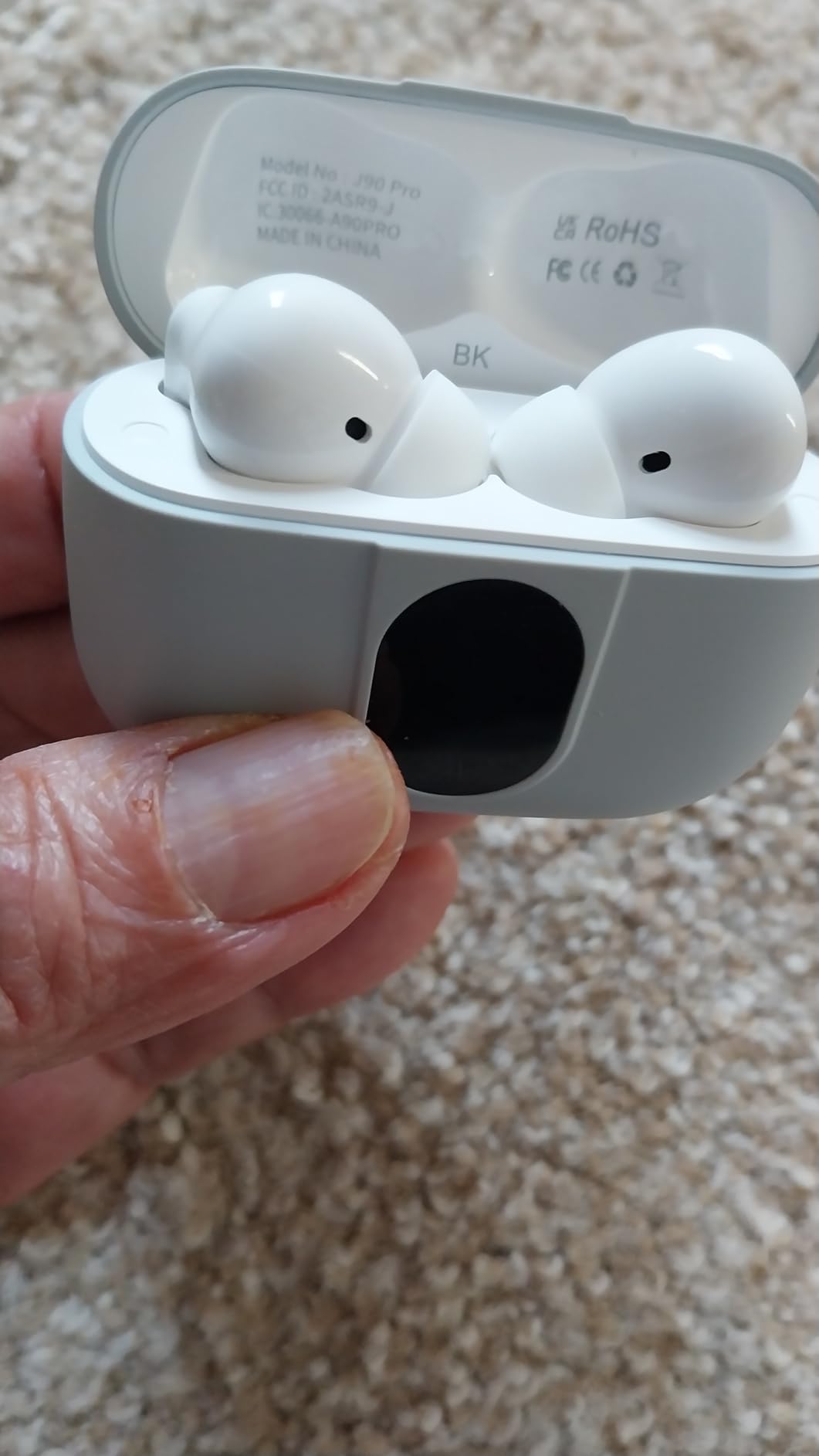 Ai Translation Earbuds Real Time, Simultaneous Interpretation Translator Earbuds with 6 Translation Modes/164 Languages, No Subscription Translatior Headphones, 40H Audifonos Traductores Inglés Español customer photo 1