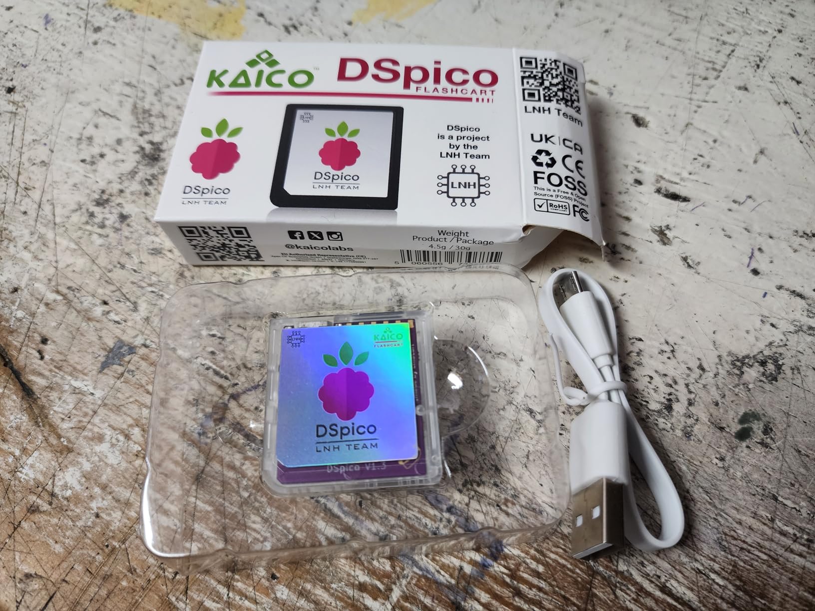 Kaico Edition DSPico DS Flash Cart / DS Flash Card (R4 Upgrade) for Nintendo DS & DSi - Includes 8GB Micro SD - LNH Team Open-Source Design, RP2040 MCU Powered, Dual Power, 6MB/s SD Read, DS Mode & Pico Launcher Support customer photo 2