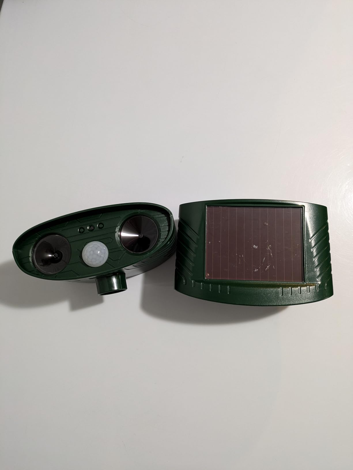 2 Pack Solar Animal Repeller Outdoor, Cat Deterrent with Ultrasonic & Flashing LED - Night Time Motion Activated Pest Control for Garden Yard to Repel Cats, Raccoons, Deer, Skunks, Squirrels customer photo 1