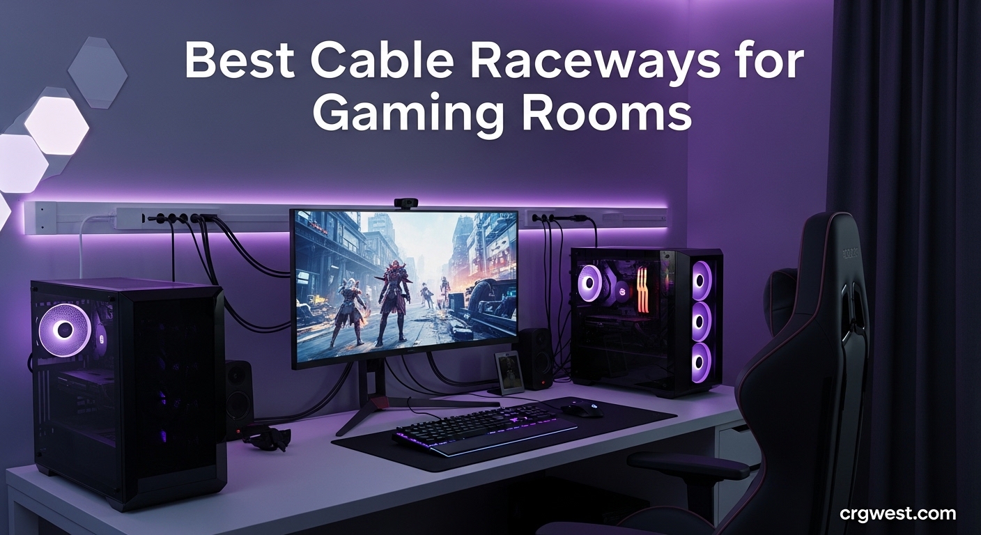 Best Cable Raceways for Gaming Rooms