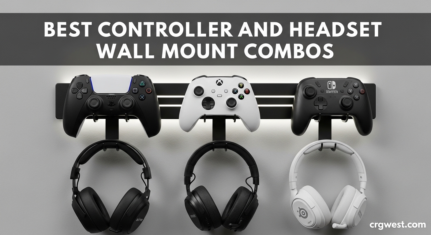 Best Controller and Headset Wall Mount Combos