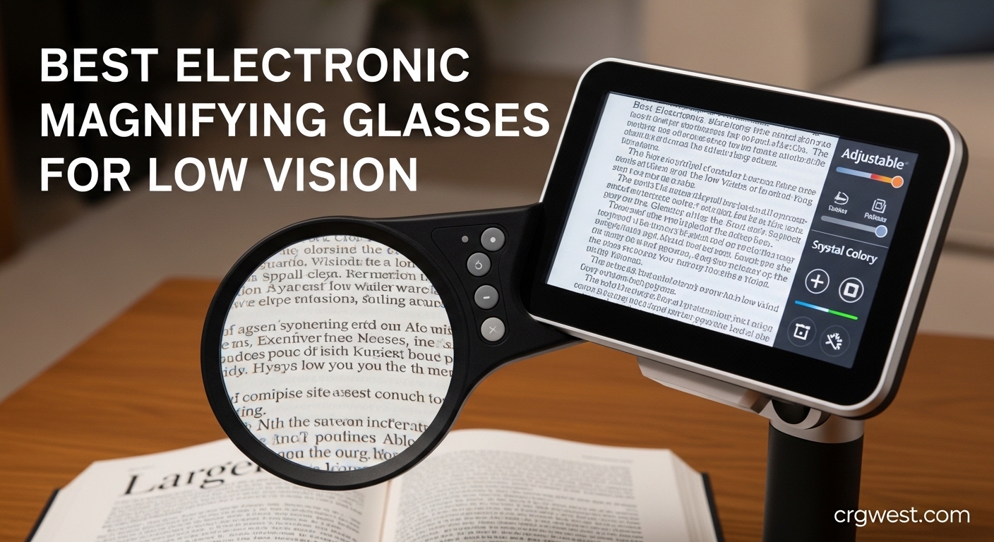 Best Electronic Magnifying Glasses for Low Vision