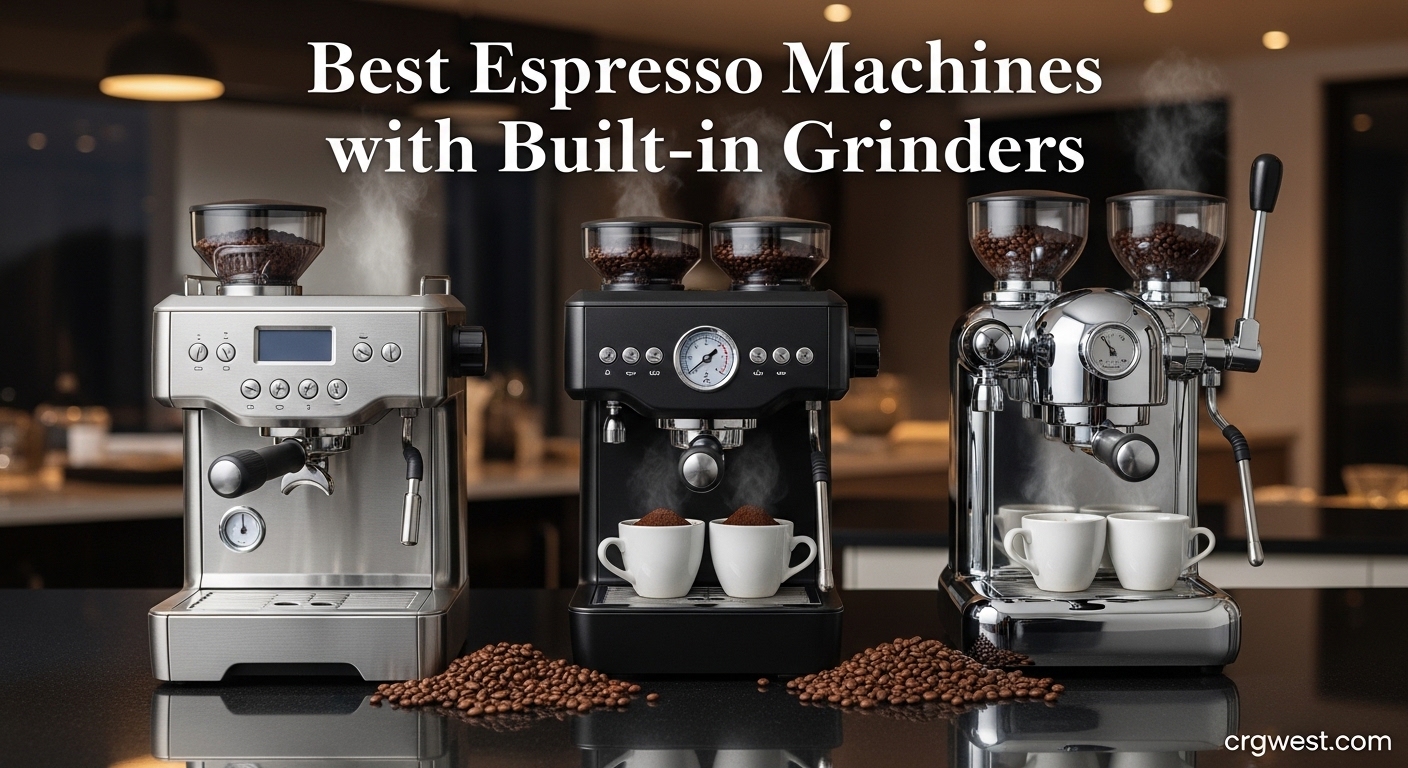 Best Espresso Machines with Built-in Grinders