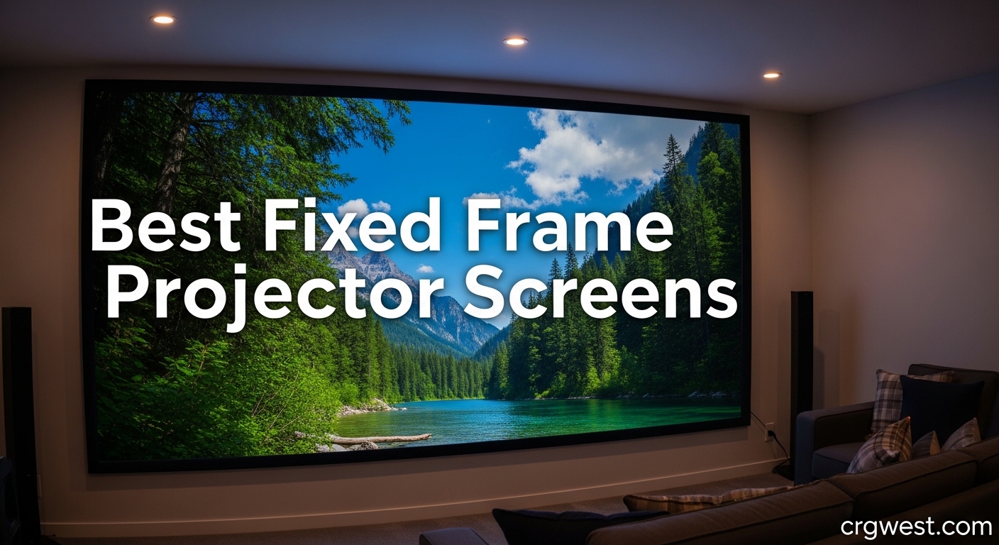Best Fixed Frame Projector Screens