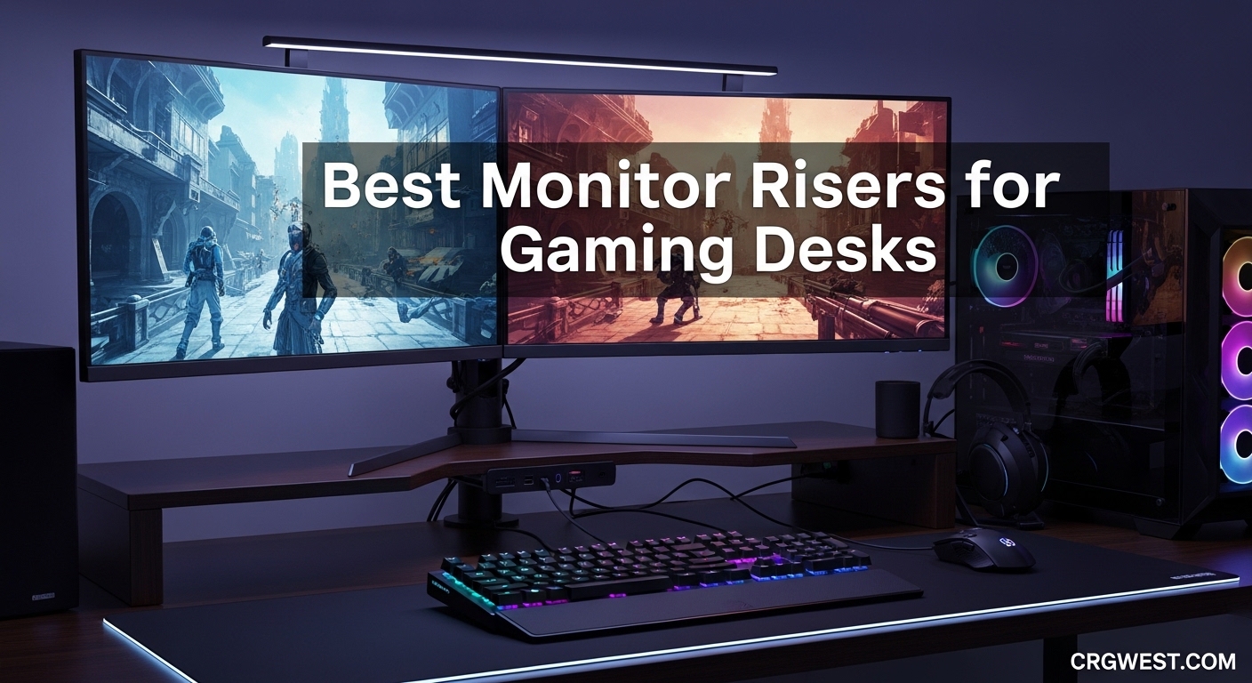 Best Monitor Risers for Gaming Desks