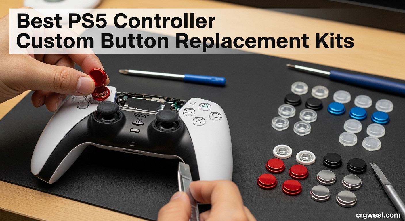 Best PS5 Controller Custom Button Replacement Kits