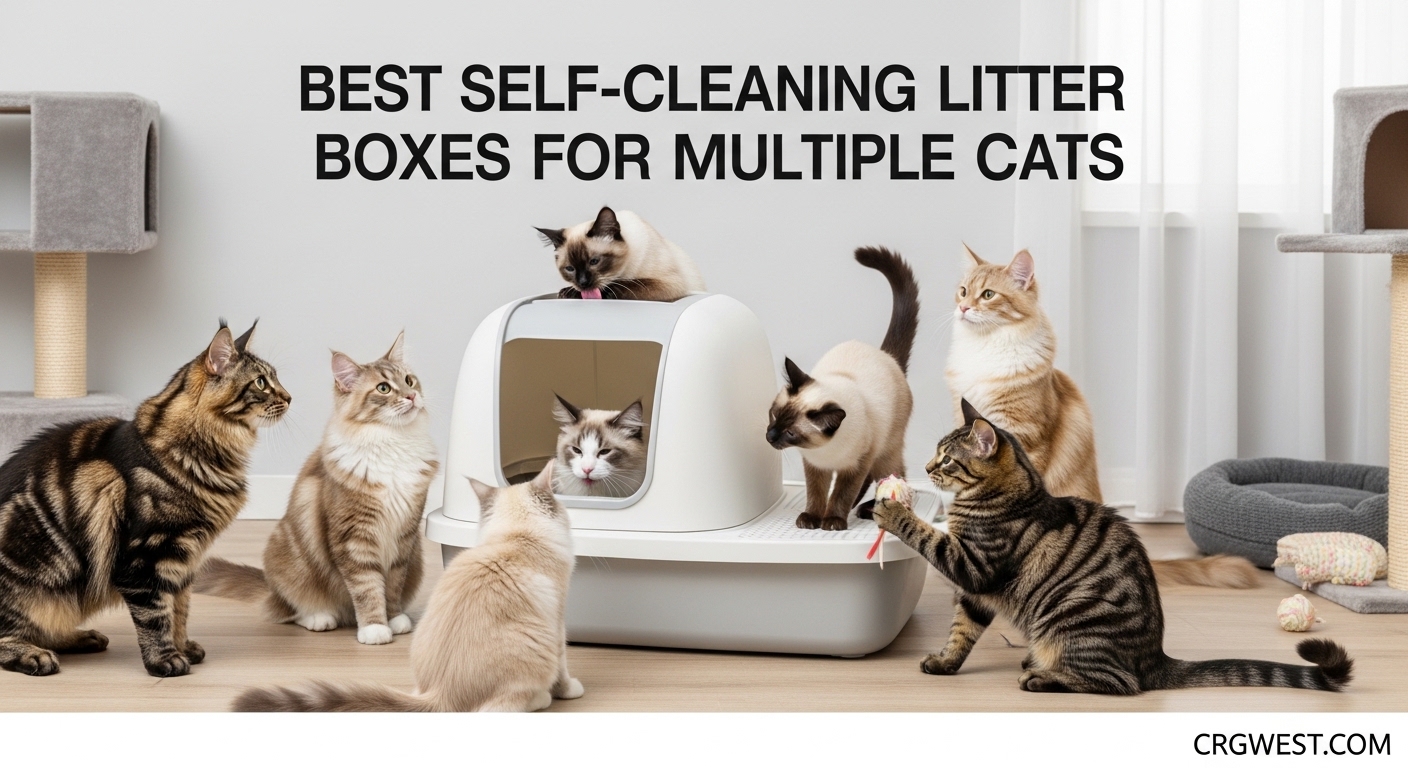 Best Self-Cleaning Litter Boxes for Multiple Cats