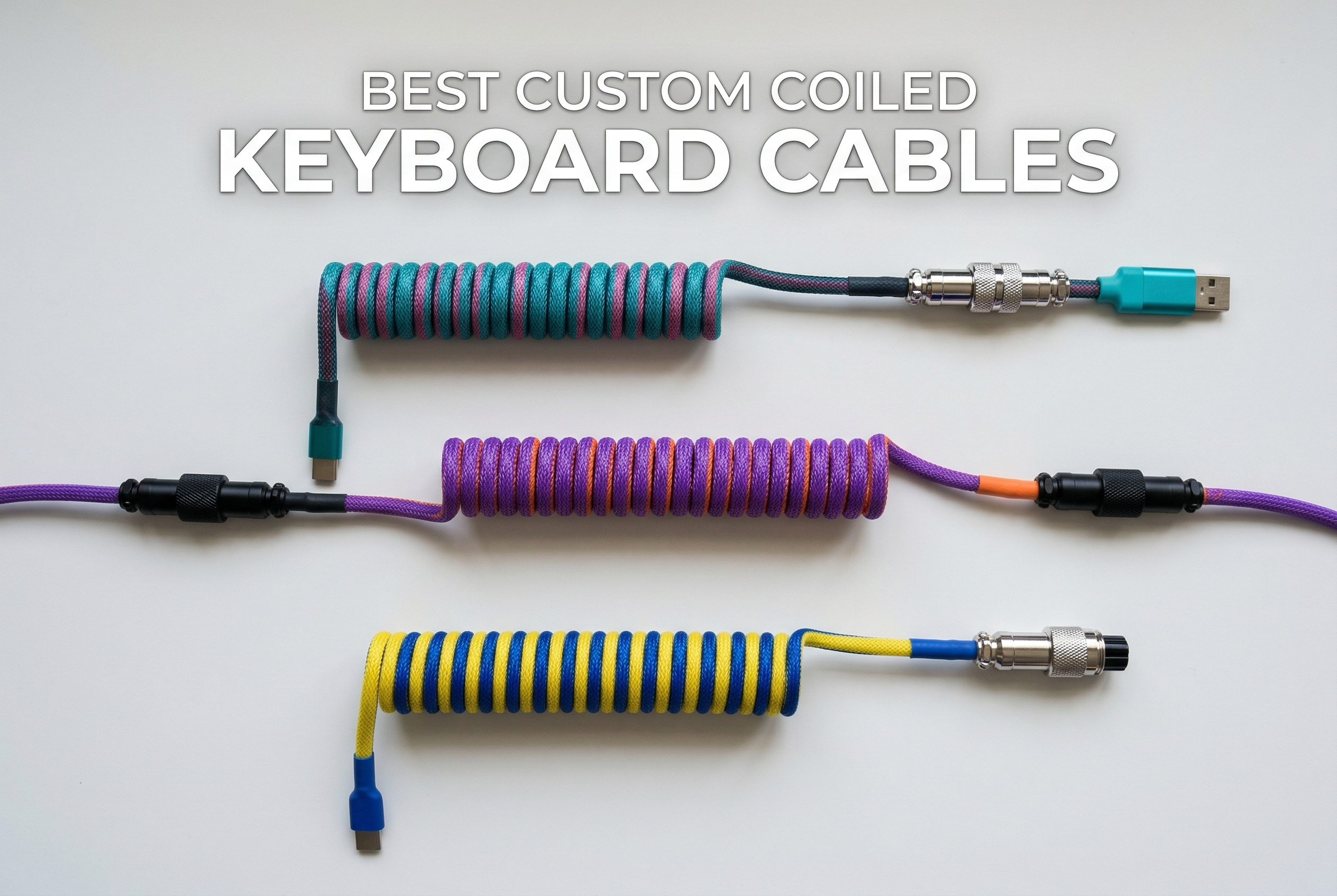 Best custom coiled keyboard cables